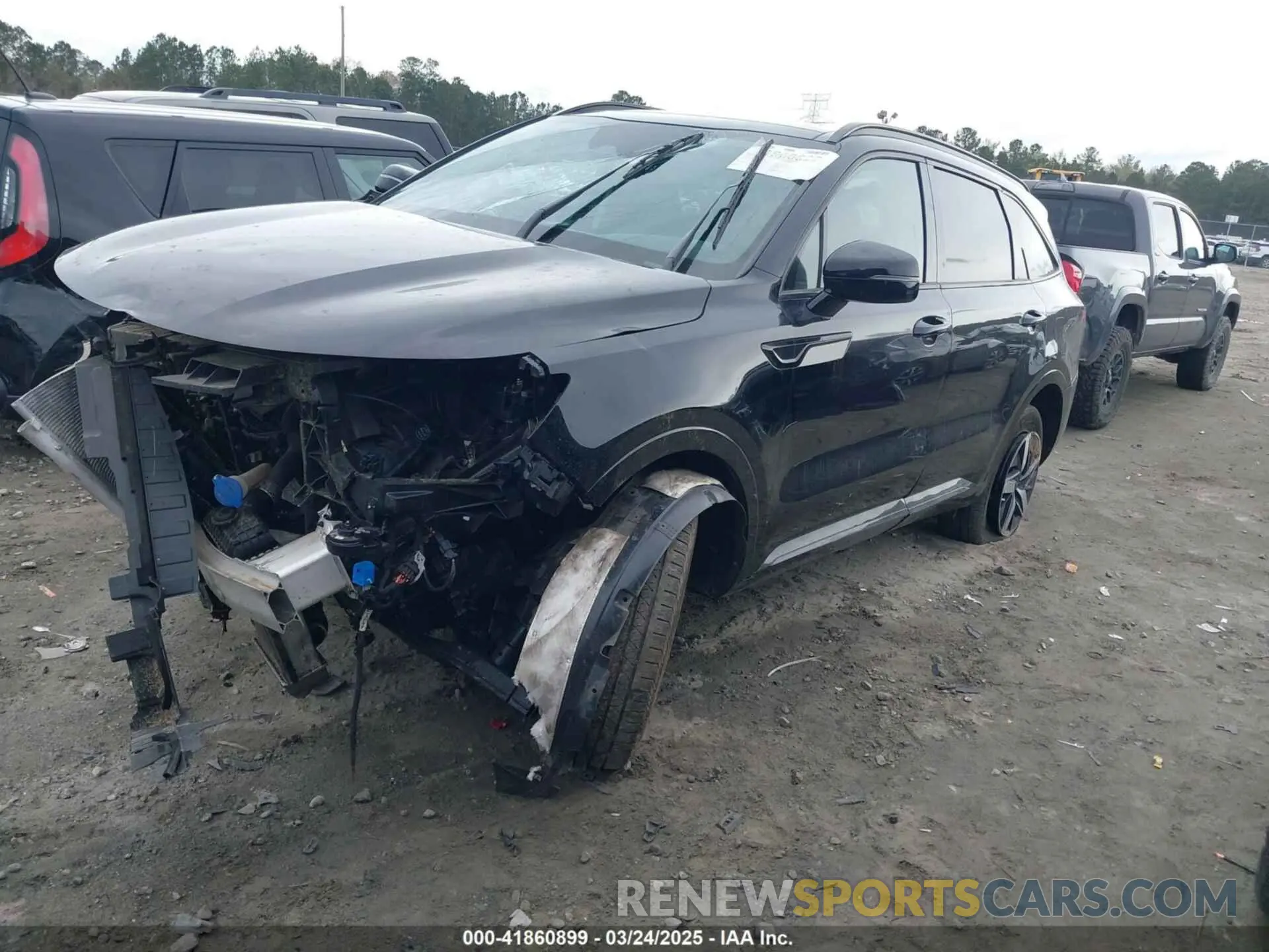 2 Photograph of a damaged car 5XYRH4LF4PG181146 KIA SORENTO 2023