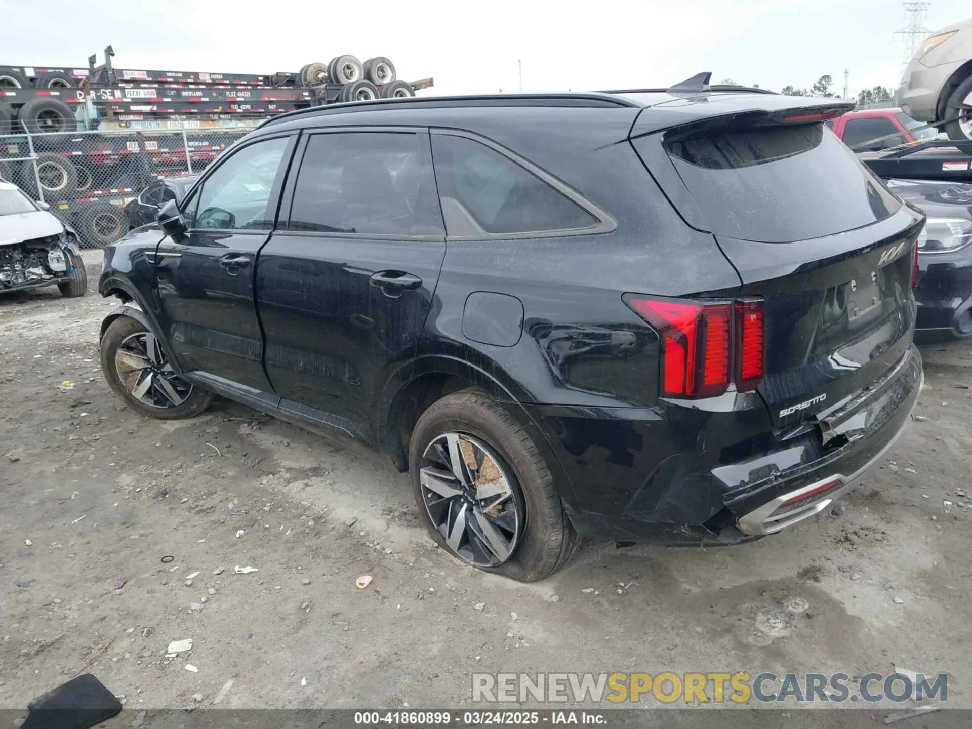 3 Photograph of a damaged car 5XYRH4LF4PG181146 KIA SORENTO 2023