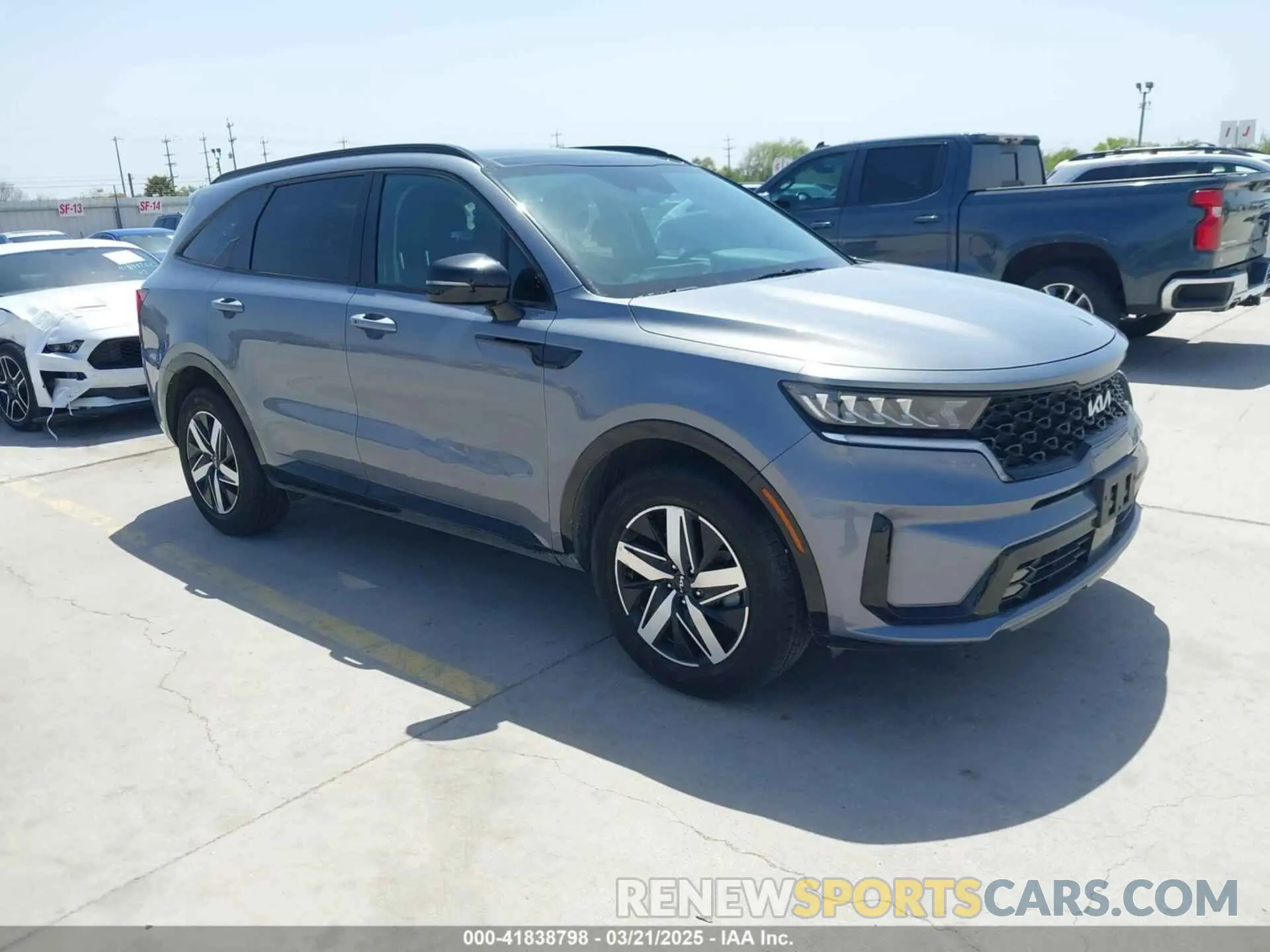 1 Photograph of a damaged car 5XYRH4LF4PG201251 KIA SORENTO 2023