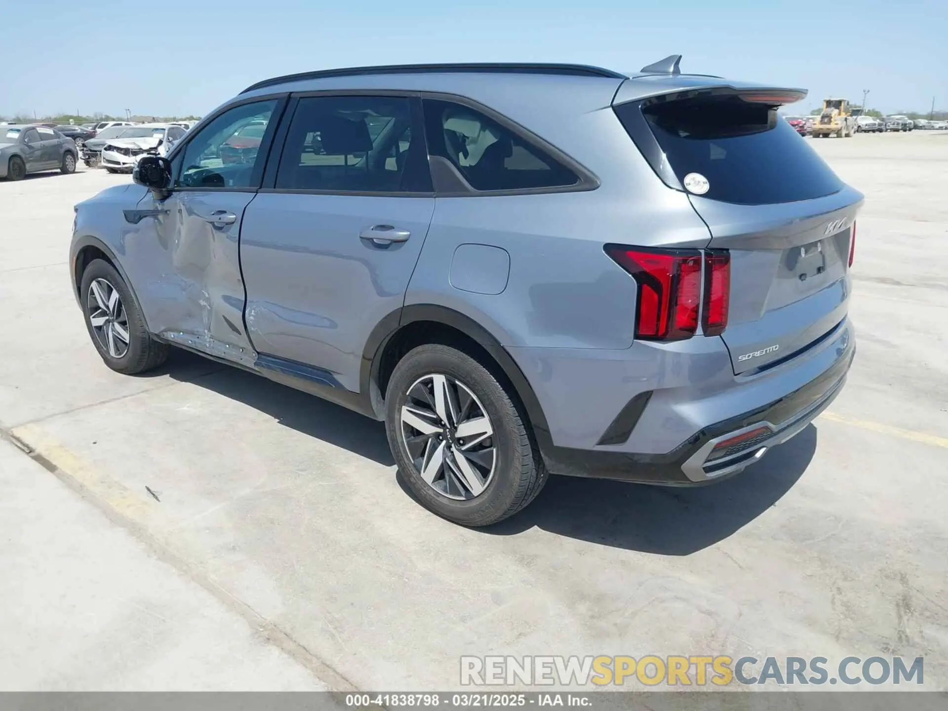 3 Photograph of a damaged car 5XYRH4LF4PG201251 KIA SORENTO 2023