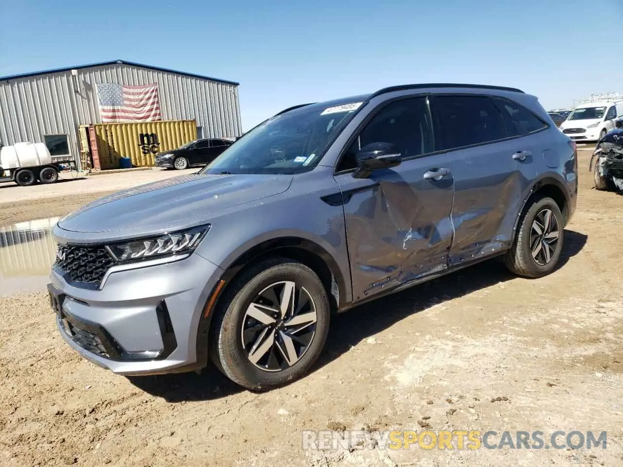 1 Photograph of a damaged car 5XYRH4LF5PG179096 KIA SORENTO 2023