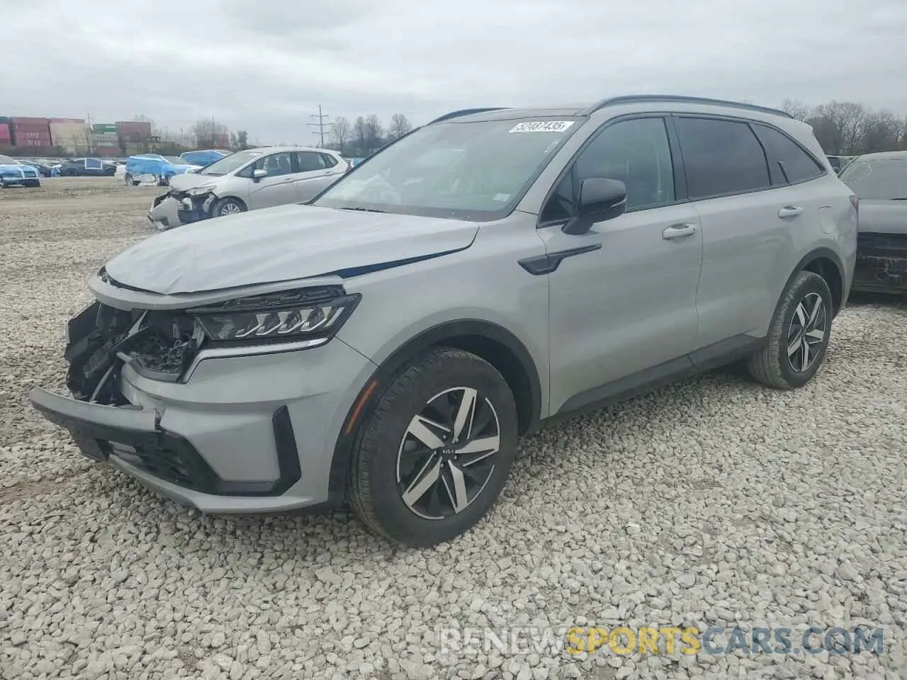 1 Photograph of a damaged car 5XYRH4LF5PG202442 KIA SORENTO 2023