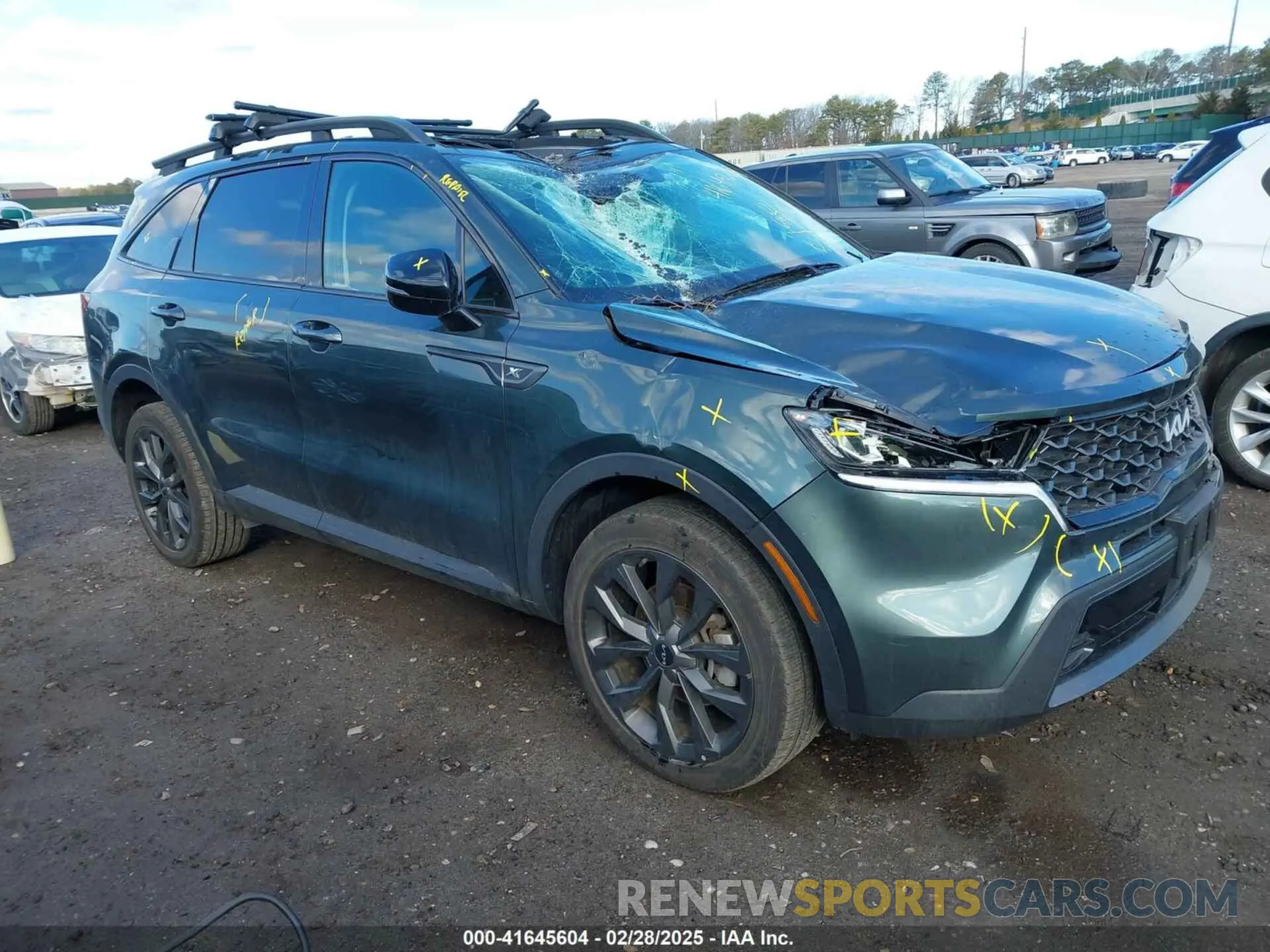 1 Photograph of a damaged car 5XYRHDLF1PG227287 KIA SORENTO 2023