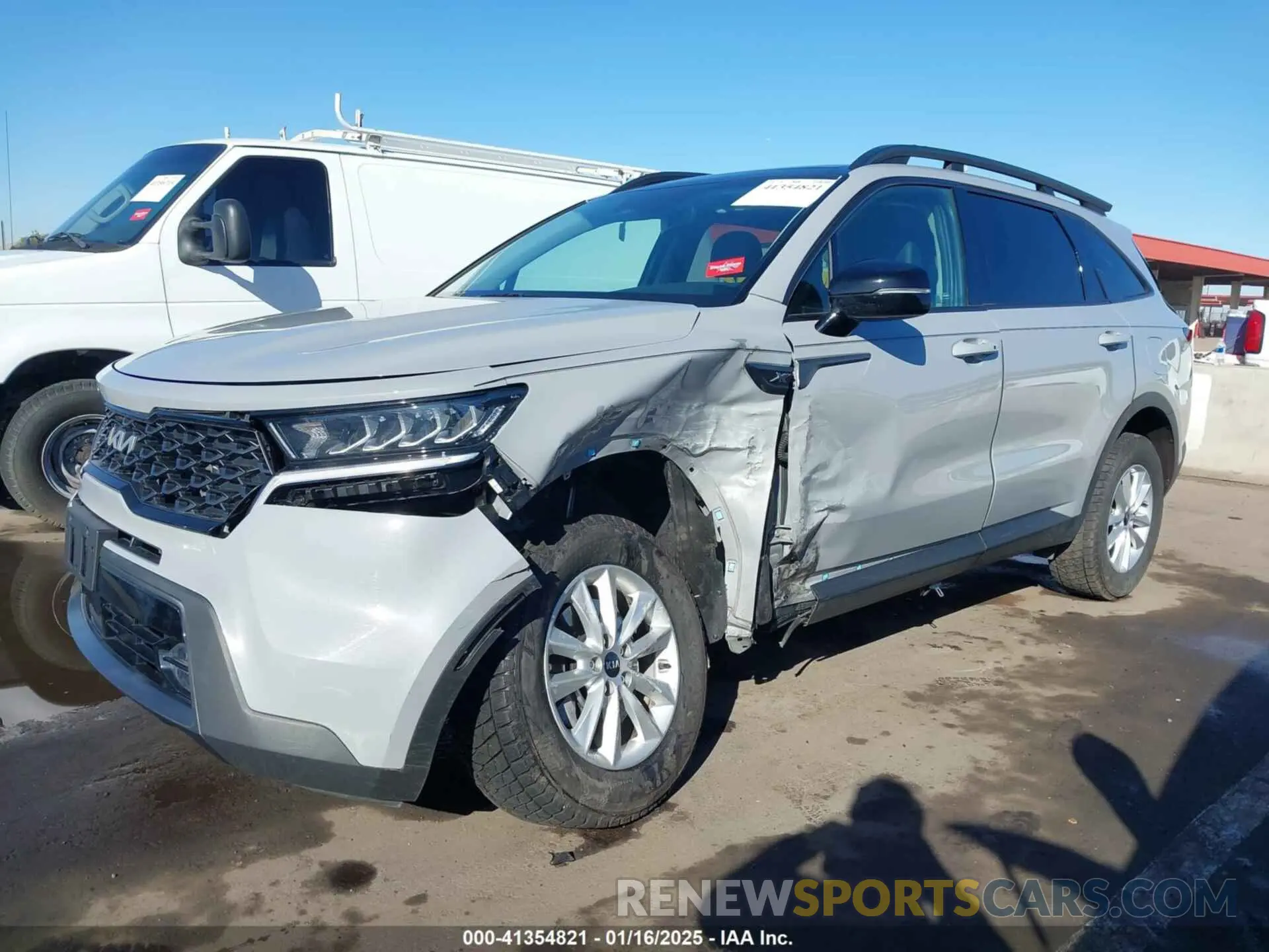 2 Photograph of a damaged car 5XYRHDLF8PG164429 KIA SORENTO 2023