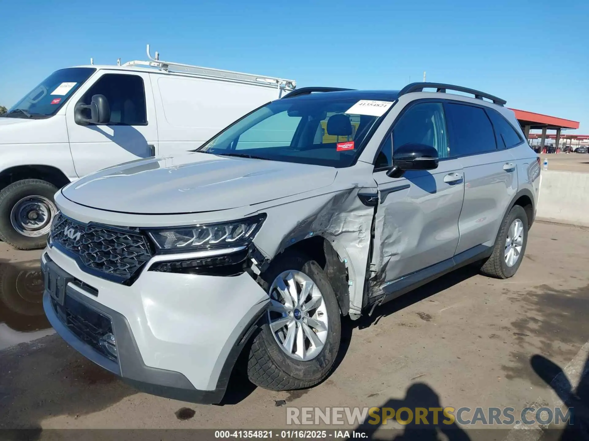 6 Photograph of a damaged car 5XYRHDLF8PG164429 KIA SORENTO 2023