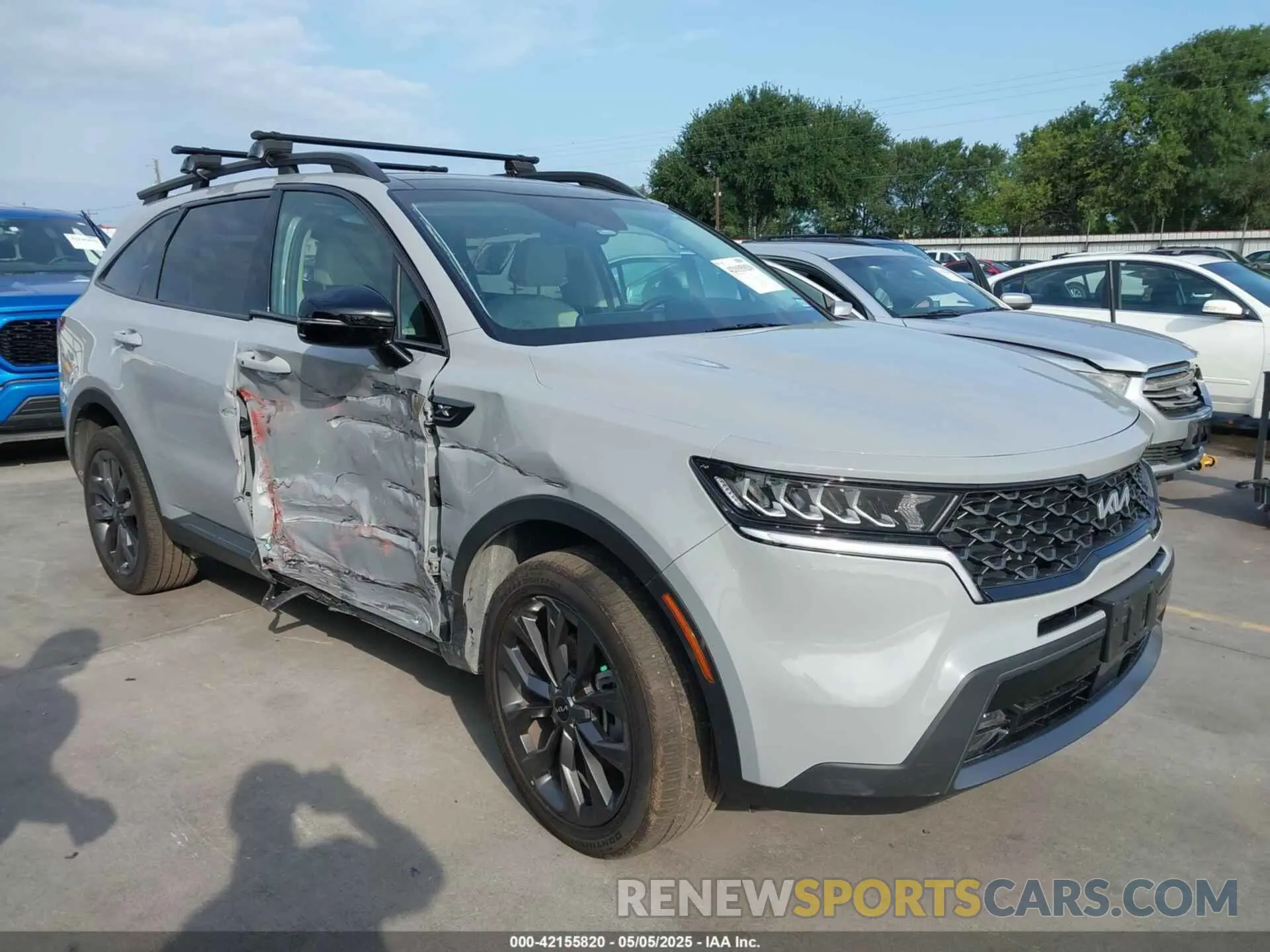 1 Photograph of a damaged car 5XYRHDLF8PG224368 KIA SORENTO 2023