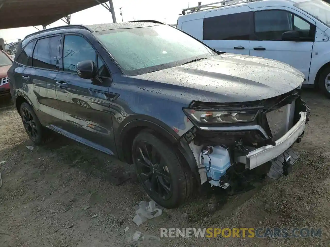 4 Photograph of a damaged car 5XYRK4LF1PG218199 KIA SORENTO 2023