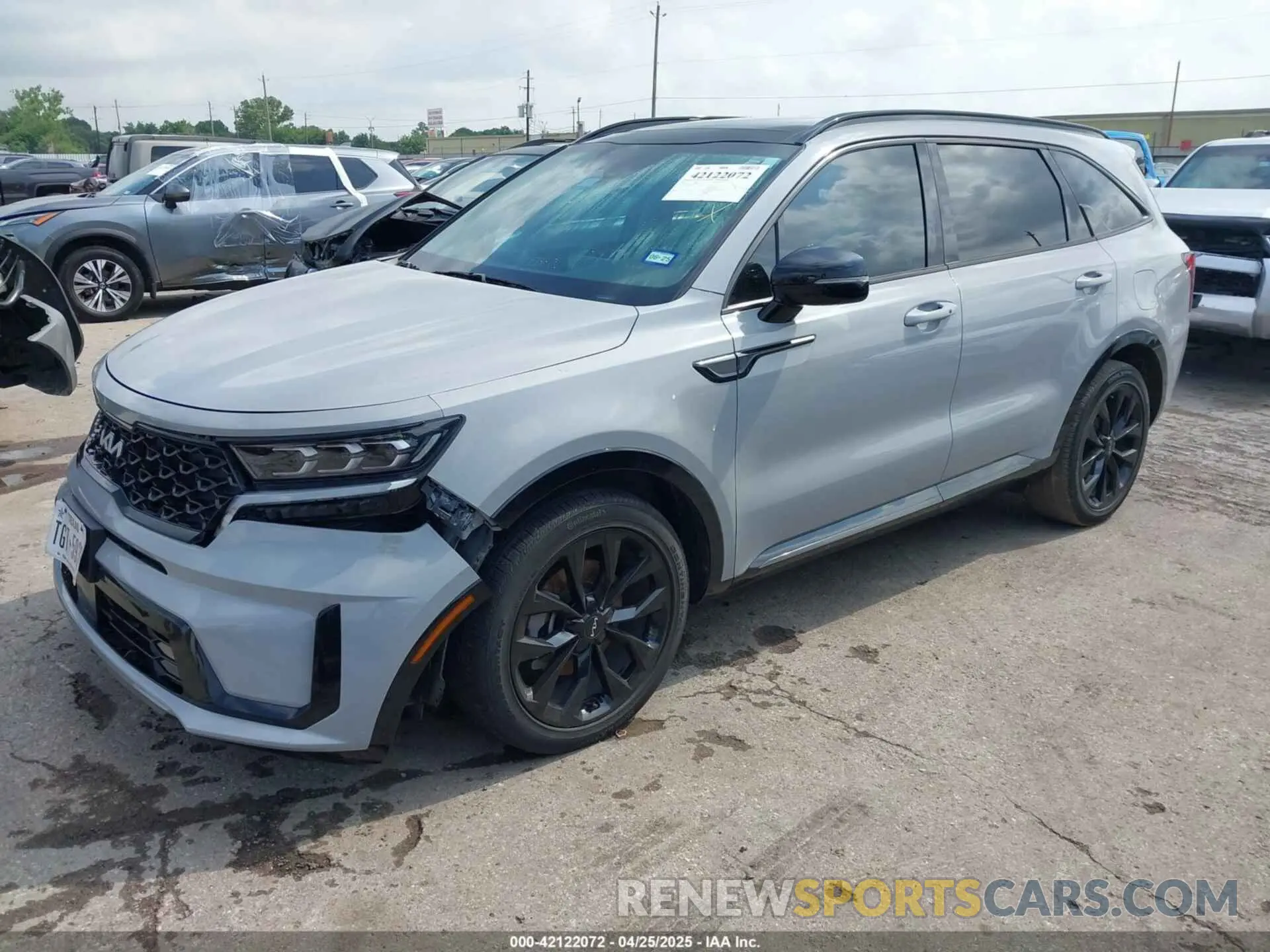 2 Photograph of a damaged car 5XYRK4LF2PG215411 KIA SORENTO 2023