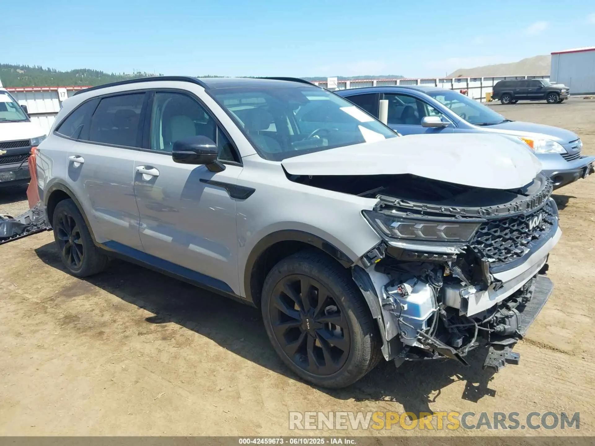 1 Photograph of a damaged car 5XYRK4LF3PG248305 KIA SORENTO 2023