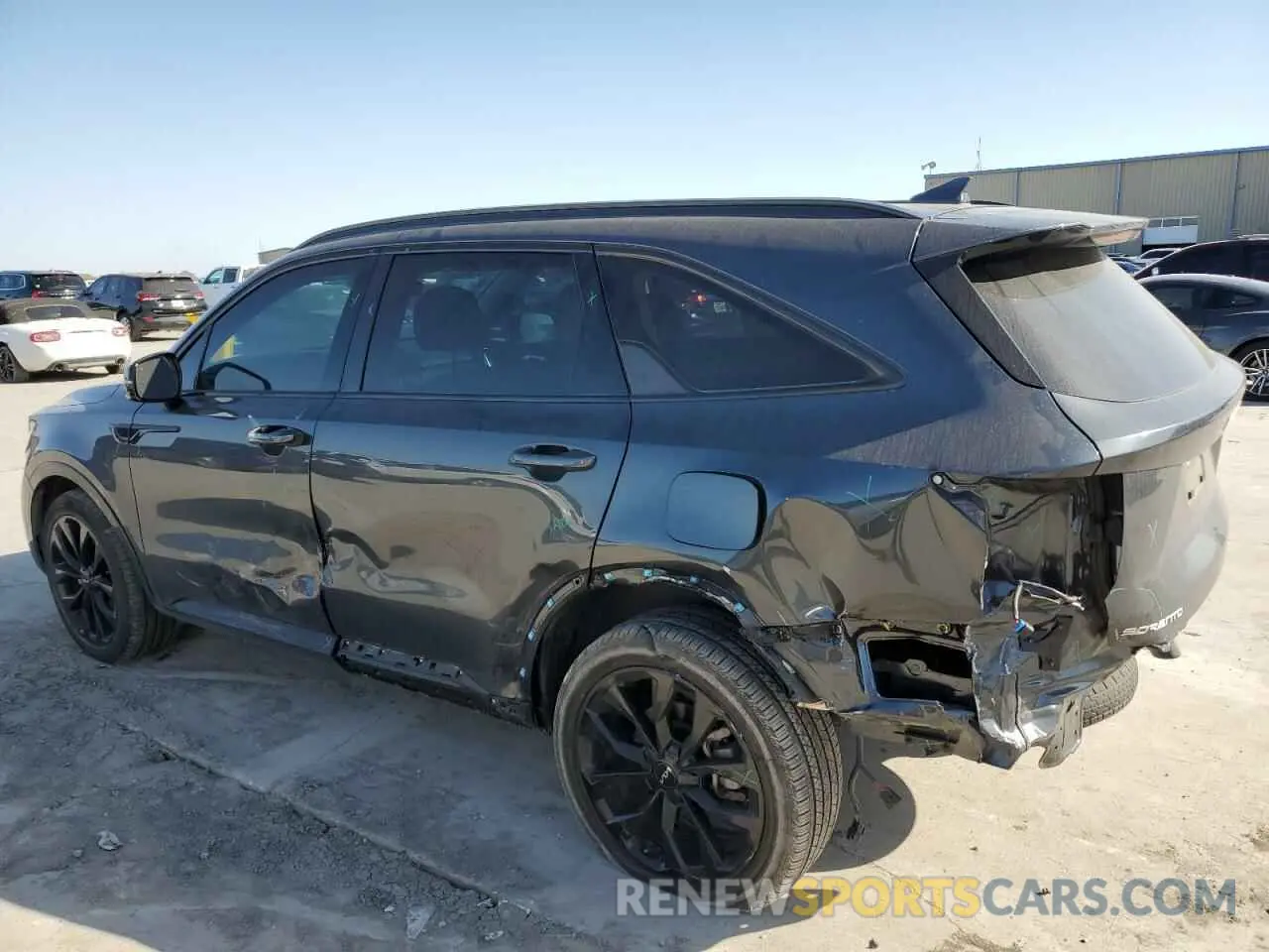 2 Photograph of a damaged car 5XYRK4LF9PG215910 KIA SORENTO 2023