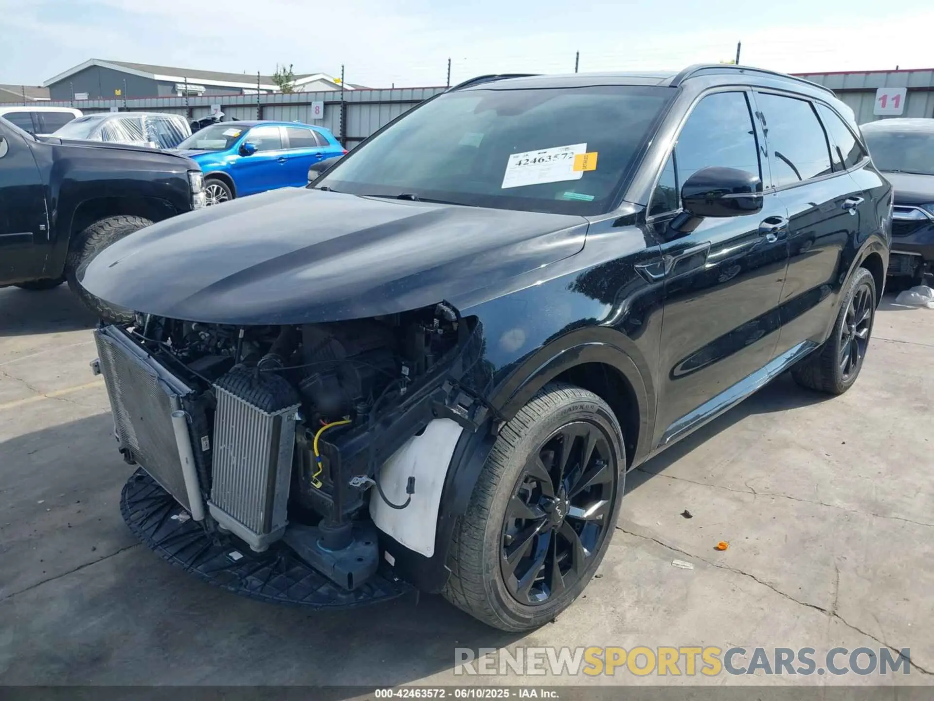 2 Photograph of a damaged car 5XYRK4LFXPG202339 KIA SORENTO 2023