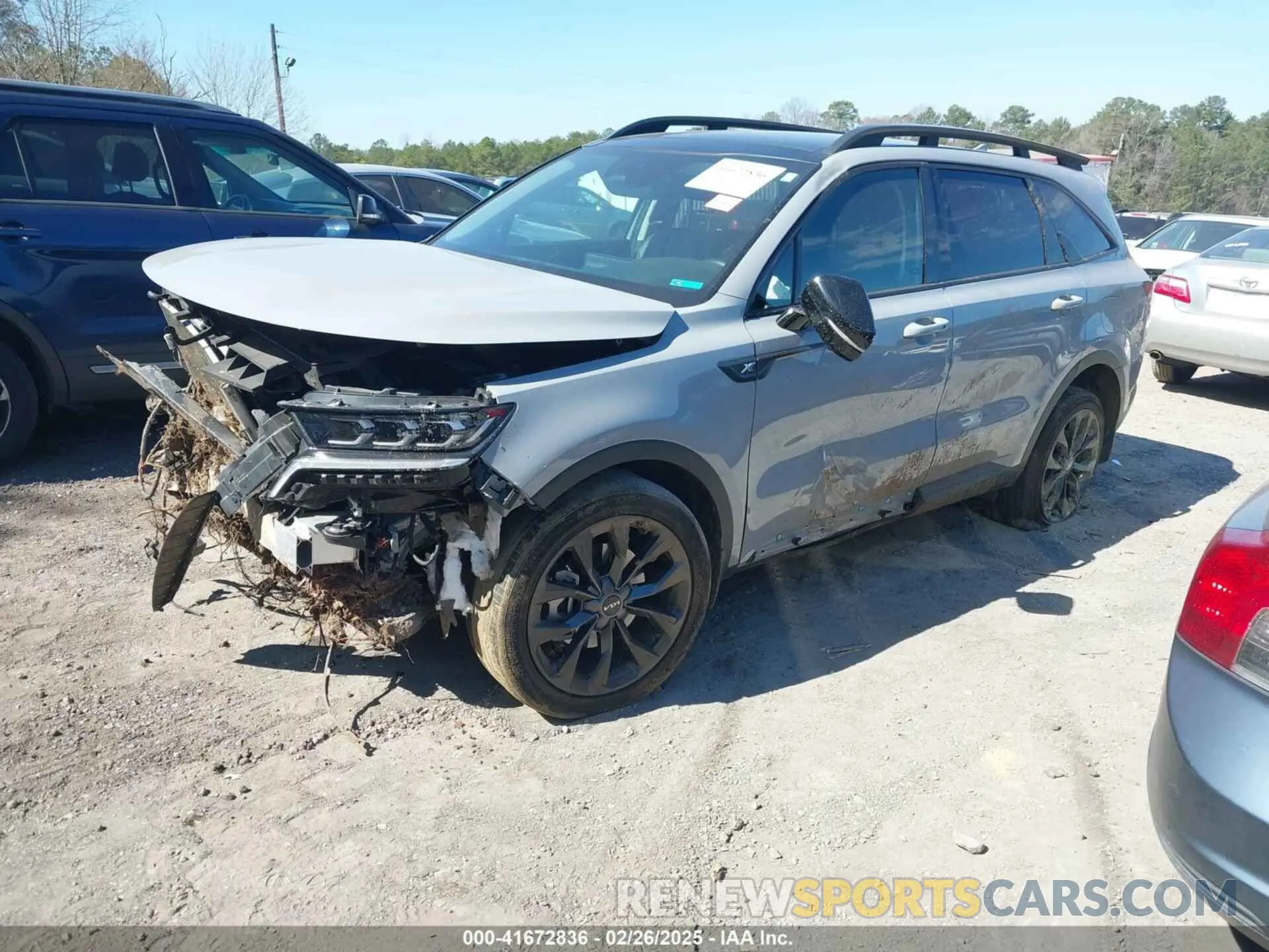 2 Photograph of a damaged car 5XYRKDLF0PG224494 KIA SORENTO 2023