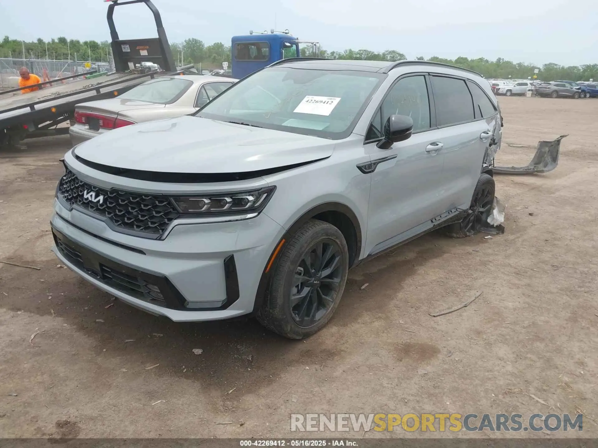 2 Photograph of a damaged car 5XYRKDLF0PG227203 KIA SORENTO 2023