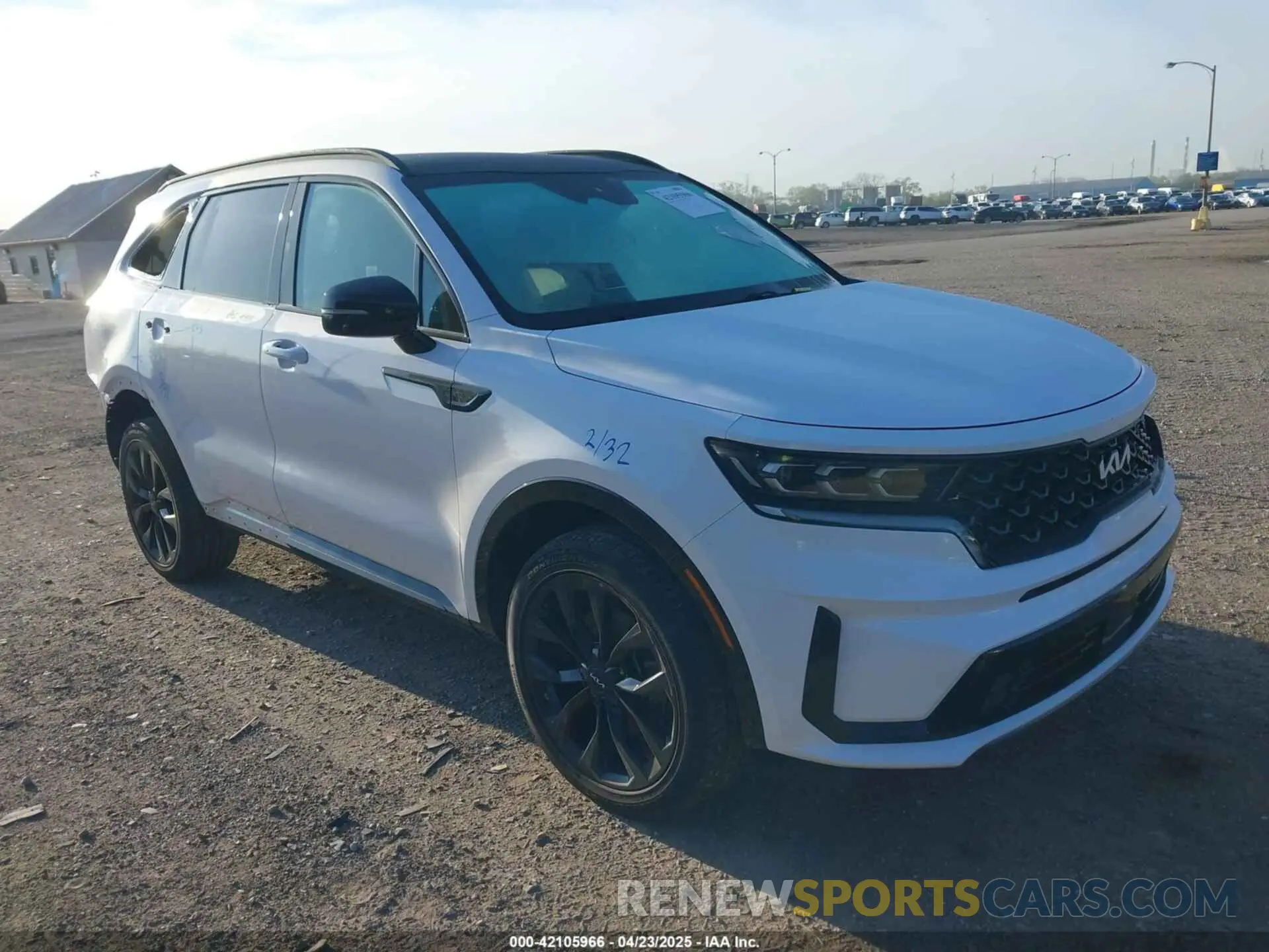 1 Photograph of a damaged car 5XYRKDLF1PG202133 KIA SORENTO 2023