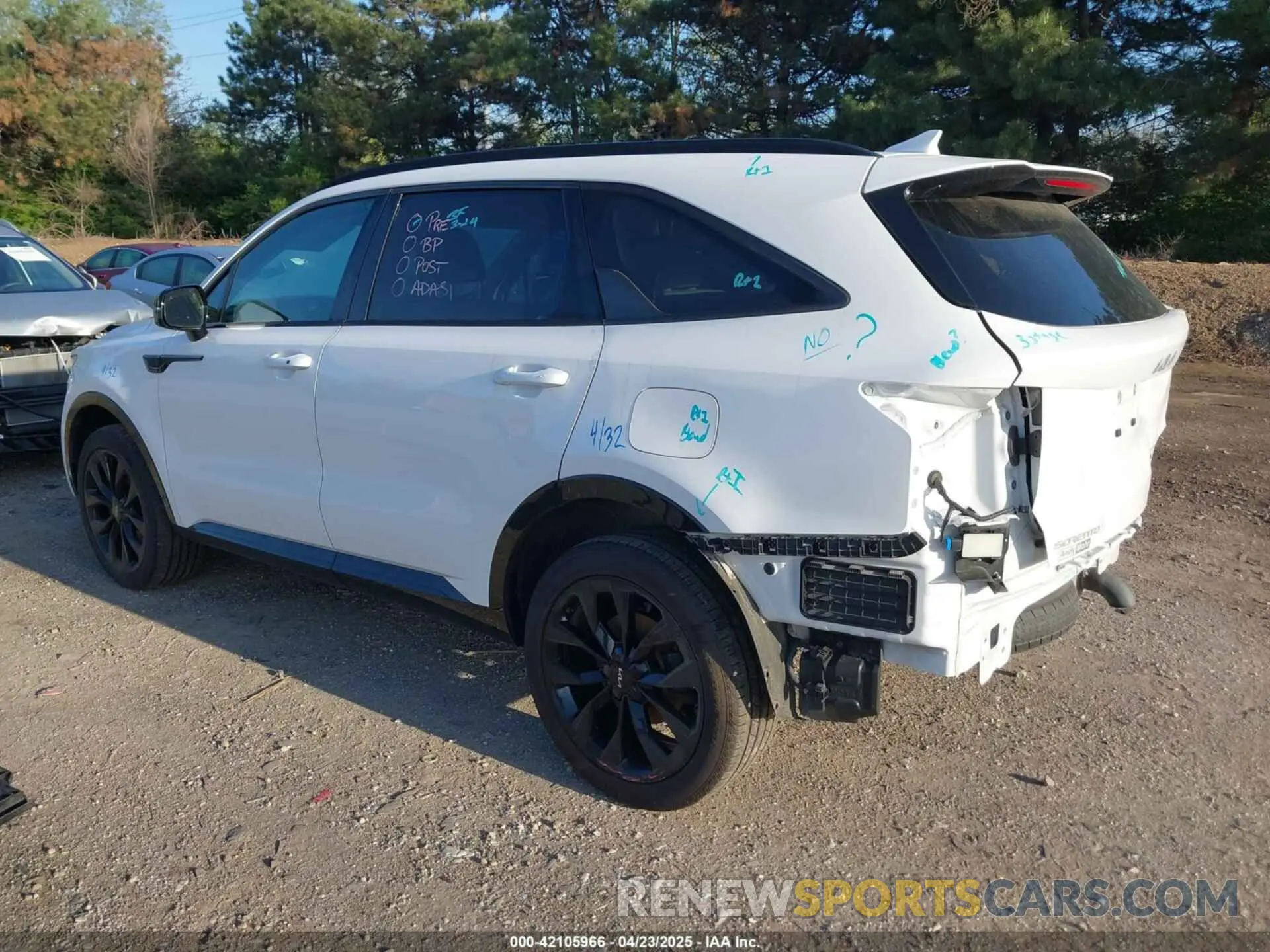 3 Photograph of a damaged car 5XYRKDLF1PG202133 KIA SORENTO 2023