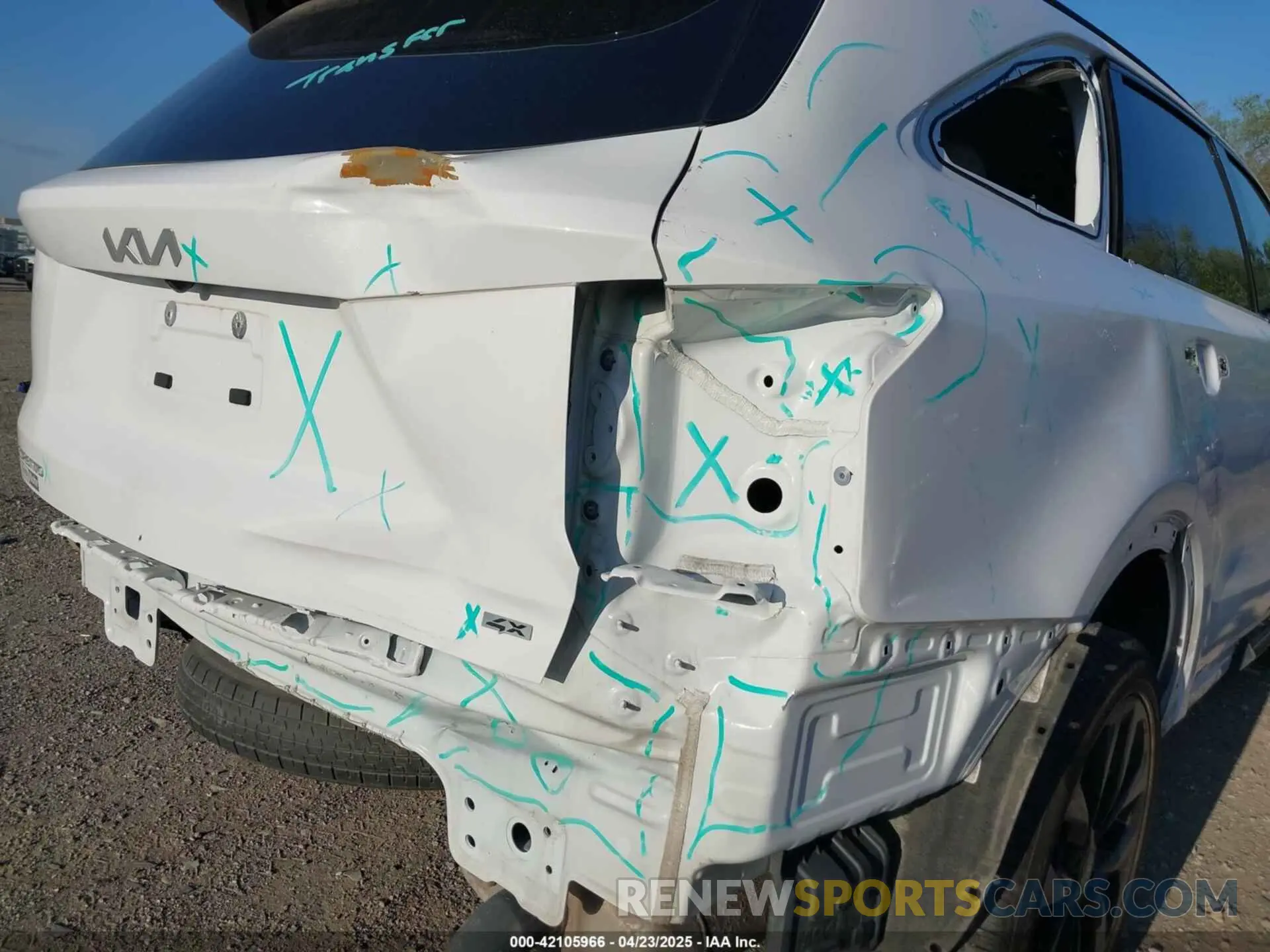 6 Photograph of a damaged car 5XYRKDLF1PG202133 KIA SORENTO 2023