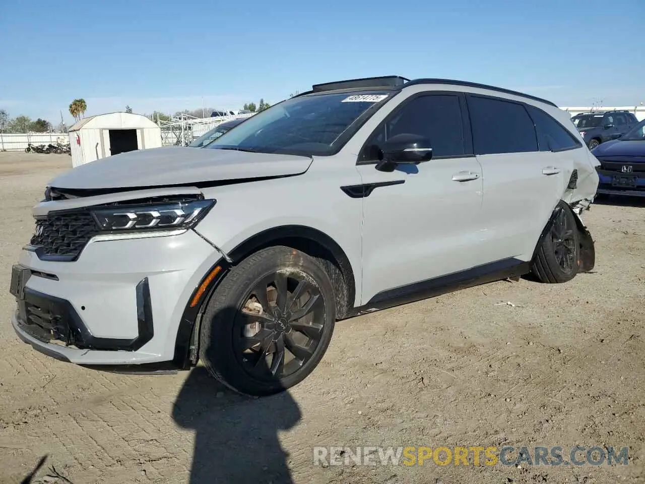 1 Photograph of a damaged car 5XYRKDLF2PG203596 KIA SORENTO 2023