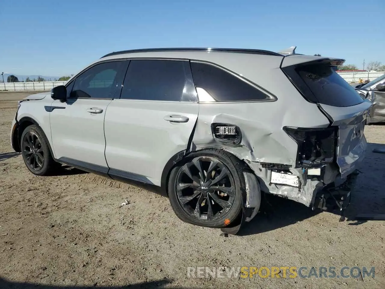 2 Photograph of a damaged car 5XYRKDLF2PG203596 KIA SORENTO 2023