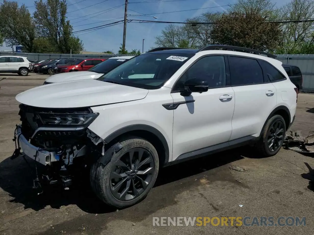 1 Photograph of a damaged car 5XYRKDLF5PG228461 KIA SORENTO 2023