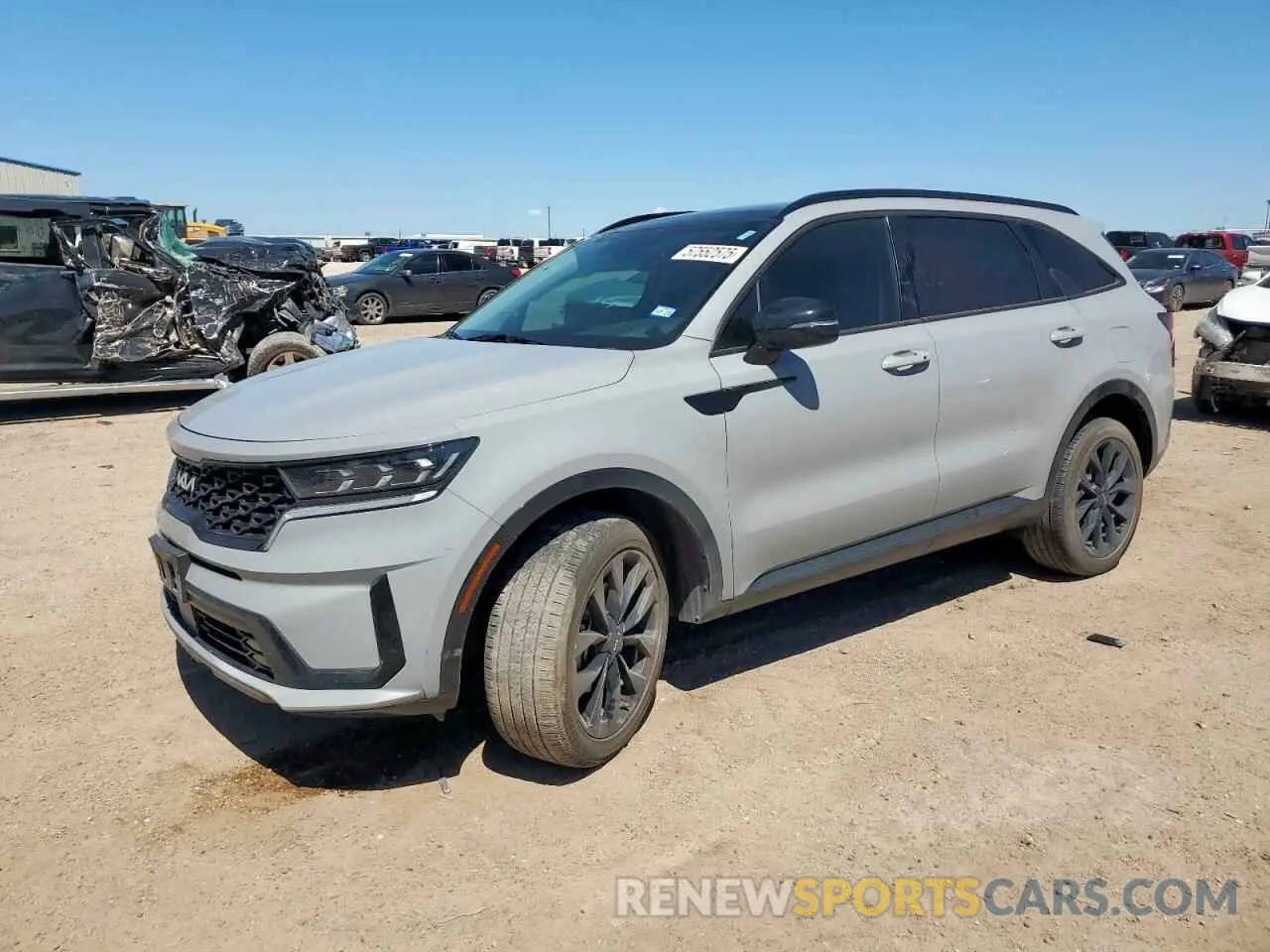 1 Photograph of a damaged car 5XYRKDLF7PG209166 KIA SORENTO 2023