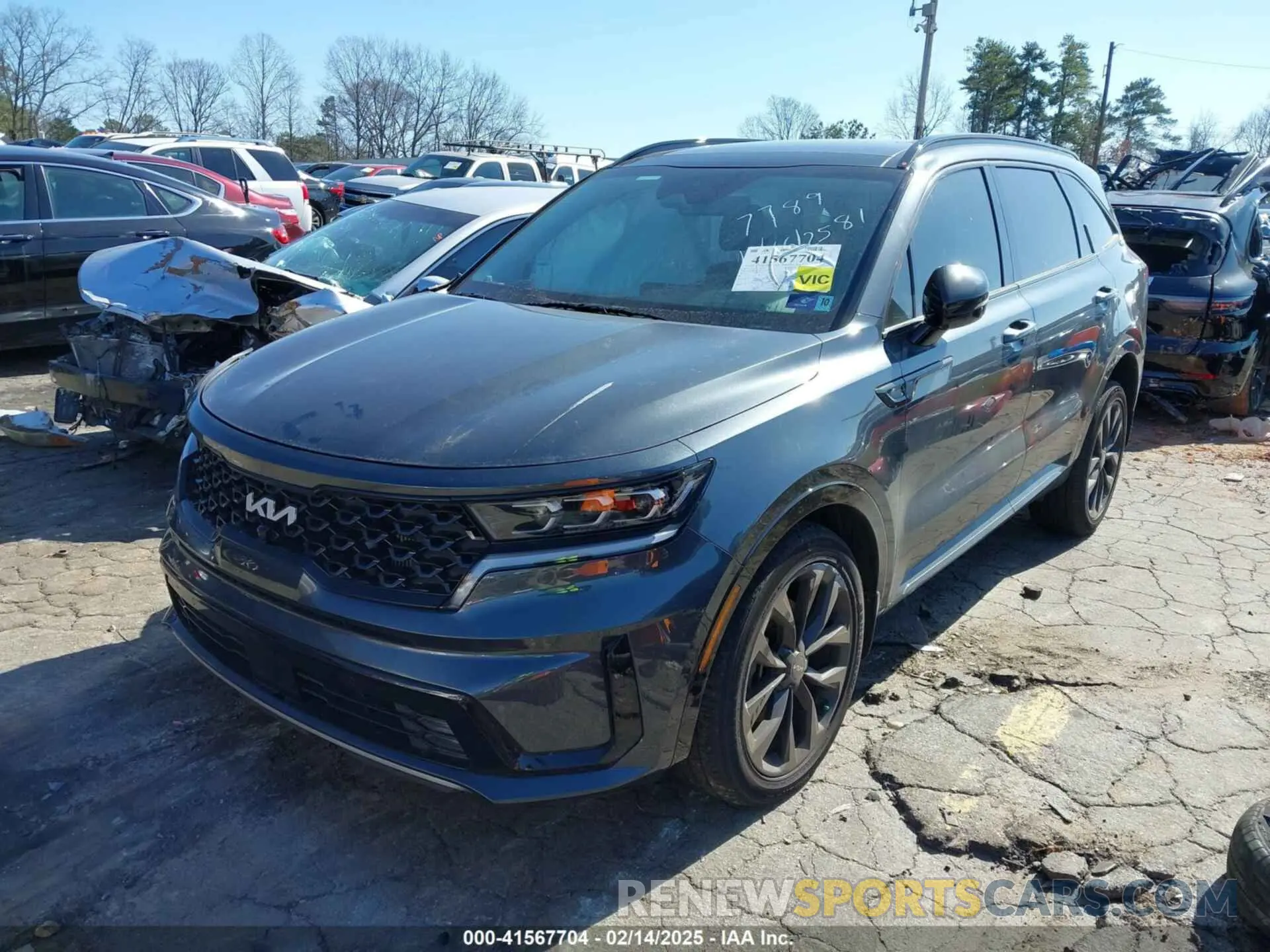 2 Photograph of a damaged car 5XYRKDLF7PG237789 KIA SORENTO 2023