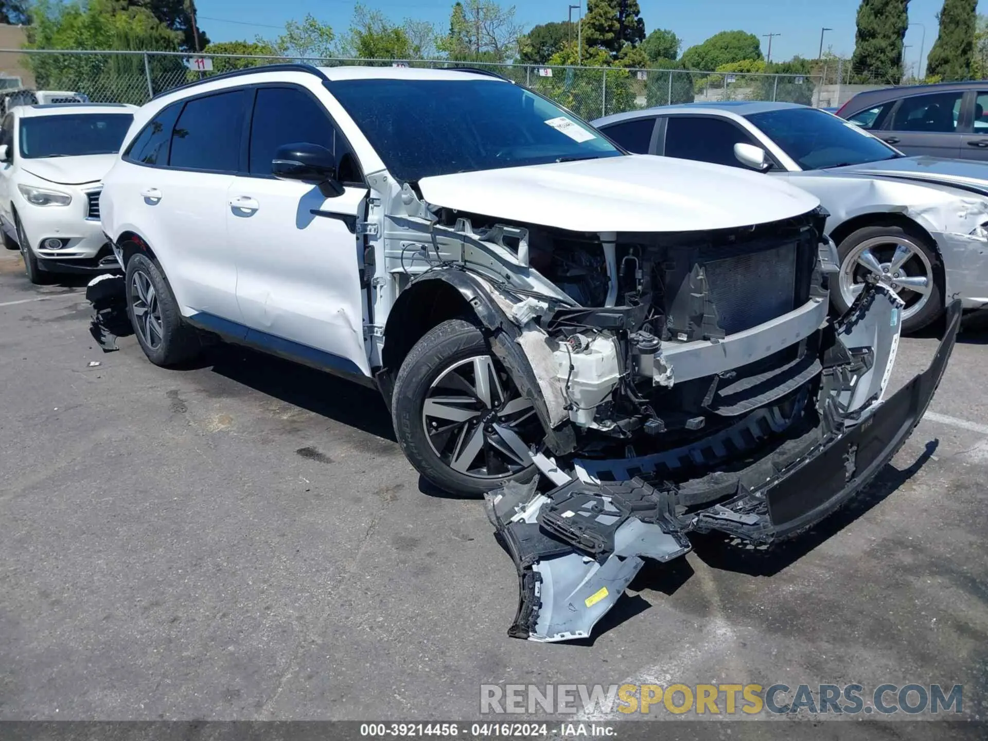 1 Photograph of a damaged car 5XYRL4LC0PG192505 KIA SORENTO 2023