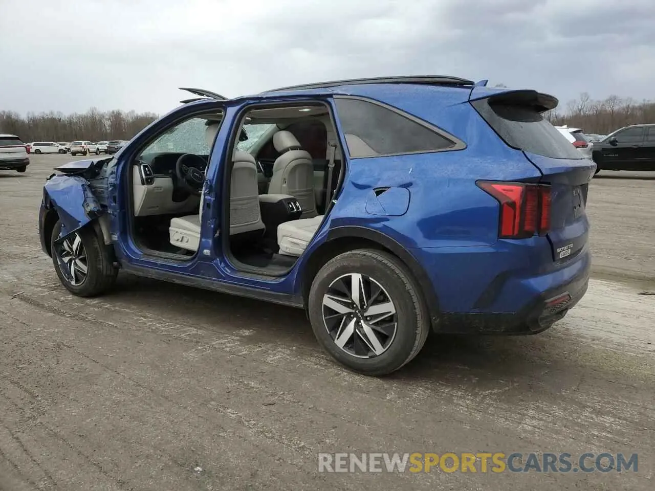 2 Photograph of a damaged car 5XYRL4LC0PG207049 KIA SORENTO 2023