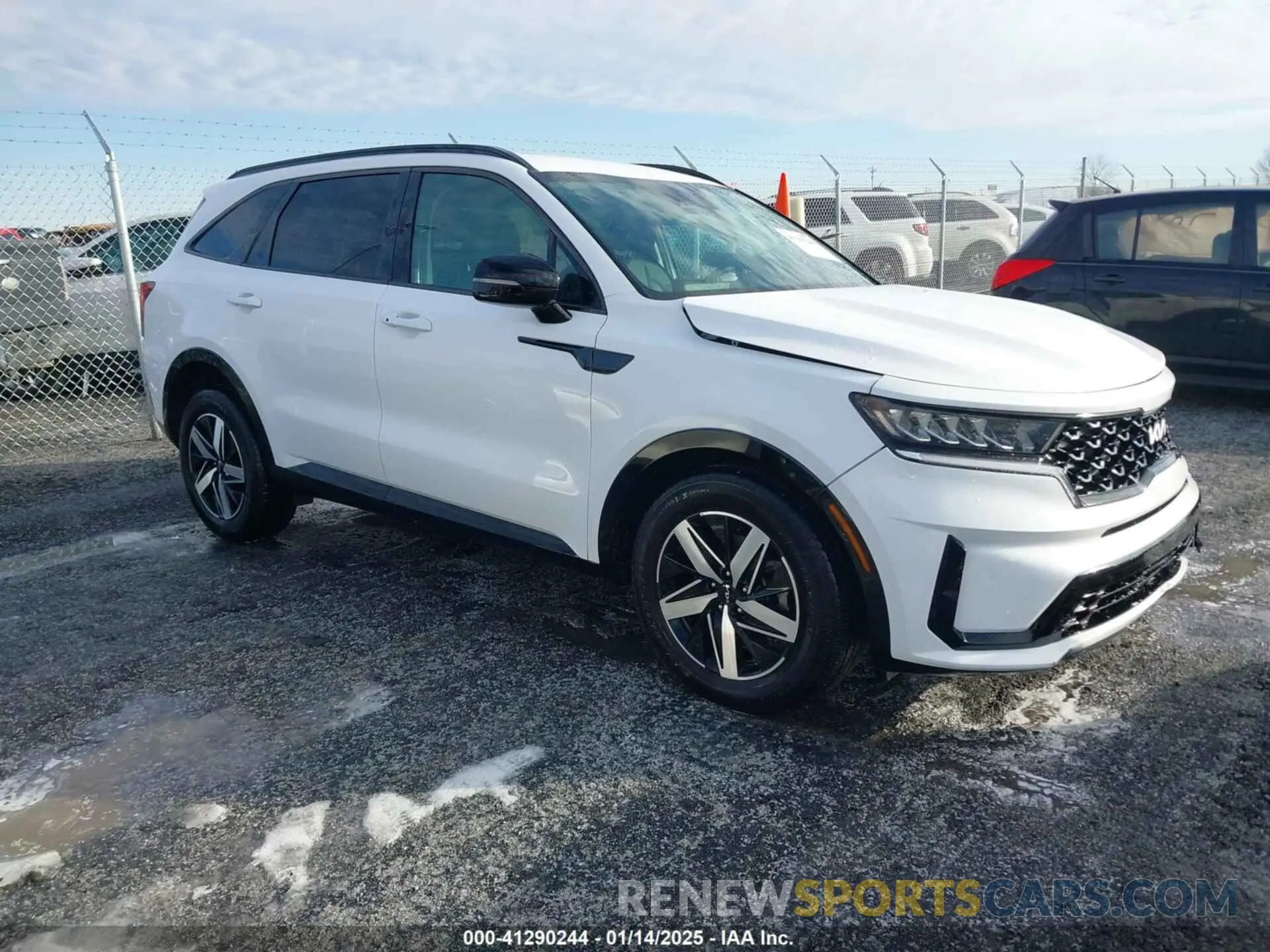 1 Photograph of a damaged car 5XYRL4LC0PG241301 KIA SORENTO 2023