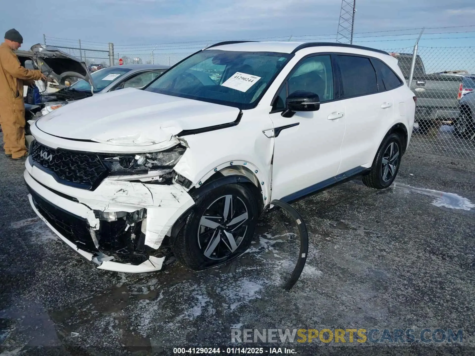 2 Photograph of a damaged car 5XYRL4LC0PG241301 KIA SORENTO 2023
