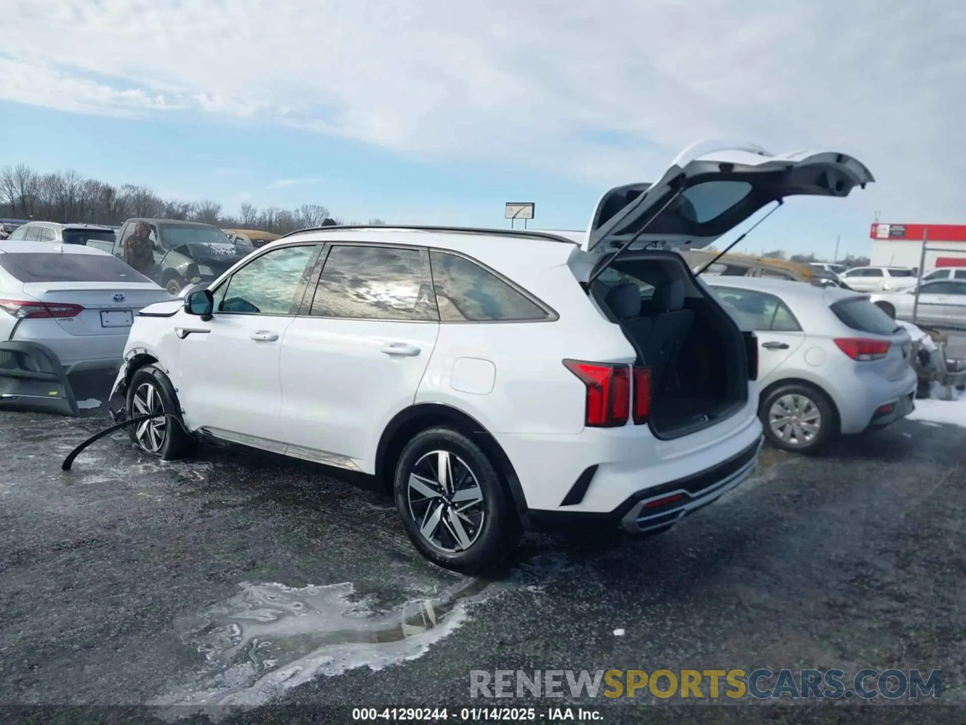3 Photograph of a damaged car 5XYRL4LC0PG241301 KIA SORENTO 2023