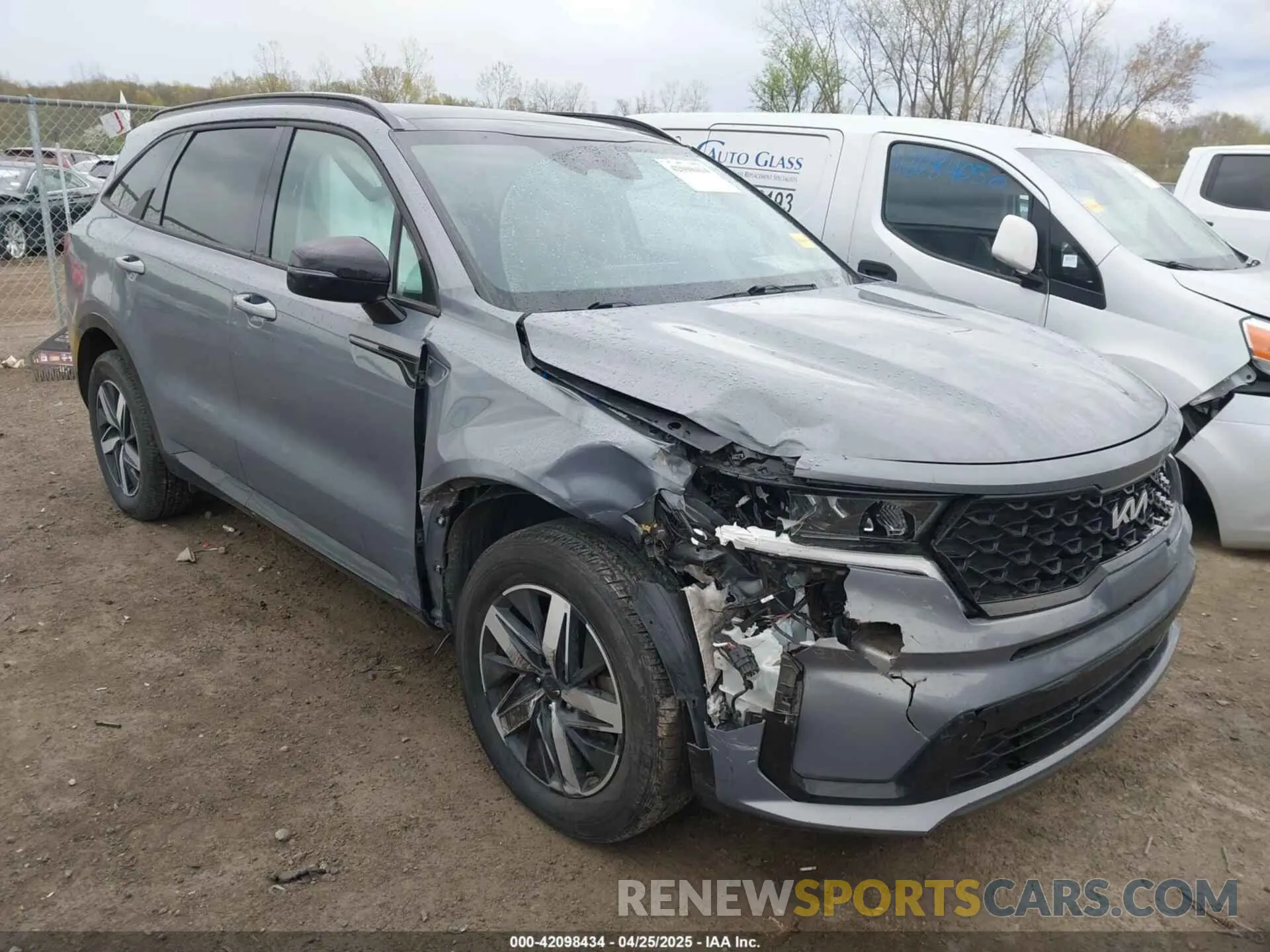 1 Photograph of a damaged car 5XYRL4LC1PG169704 KIA SORENTO 2023
