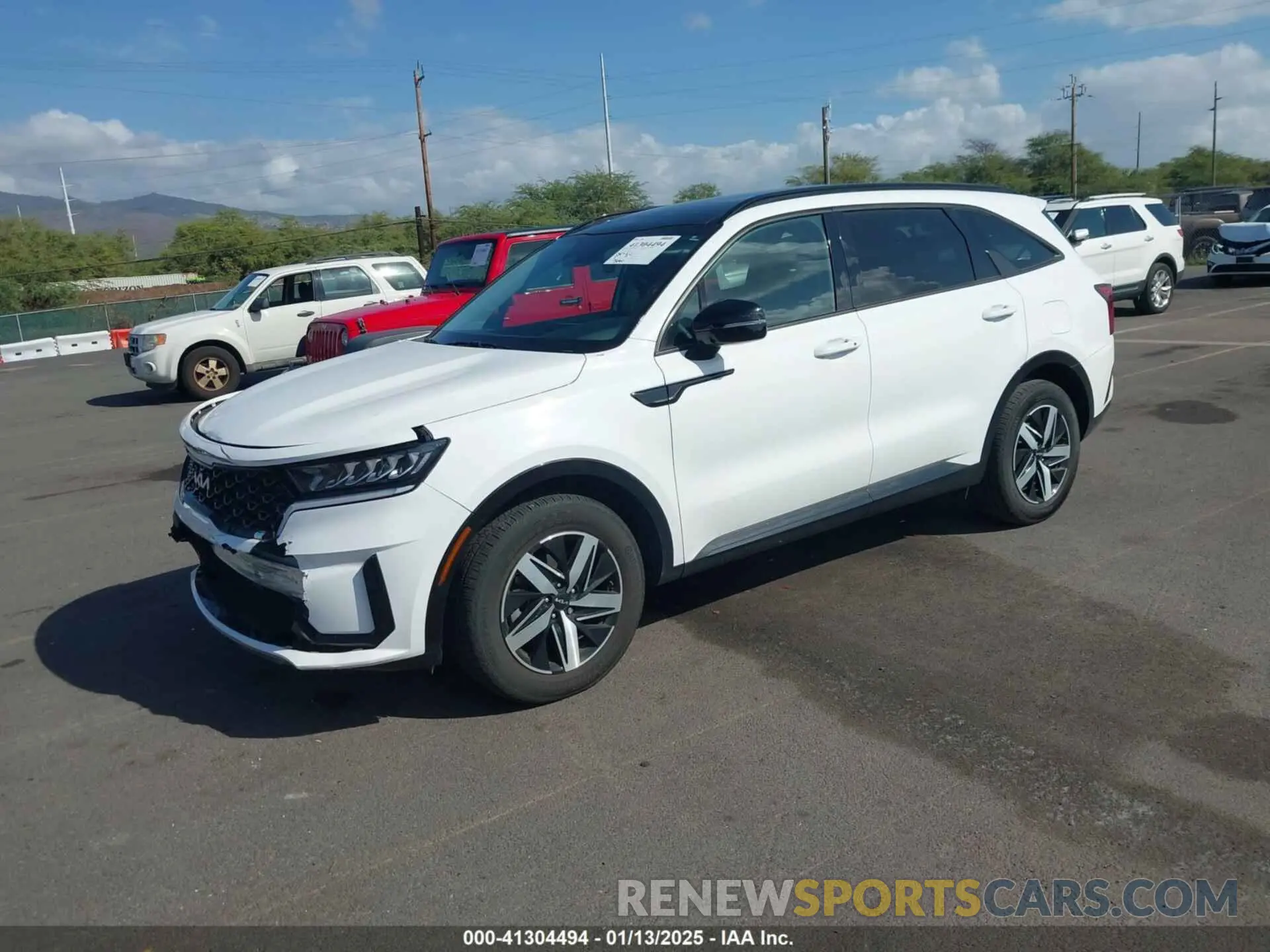 2 Photograph of a damaged car 5XYRL4LC2PG235483 KIA SORENTO 2023