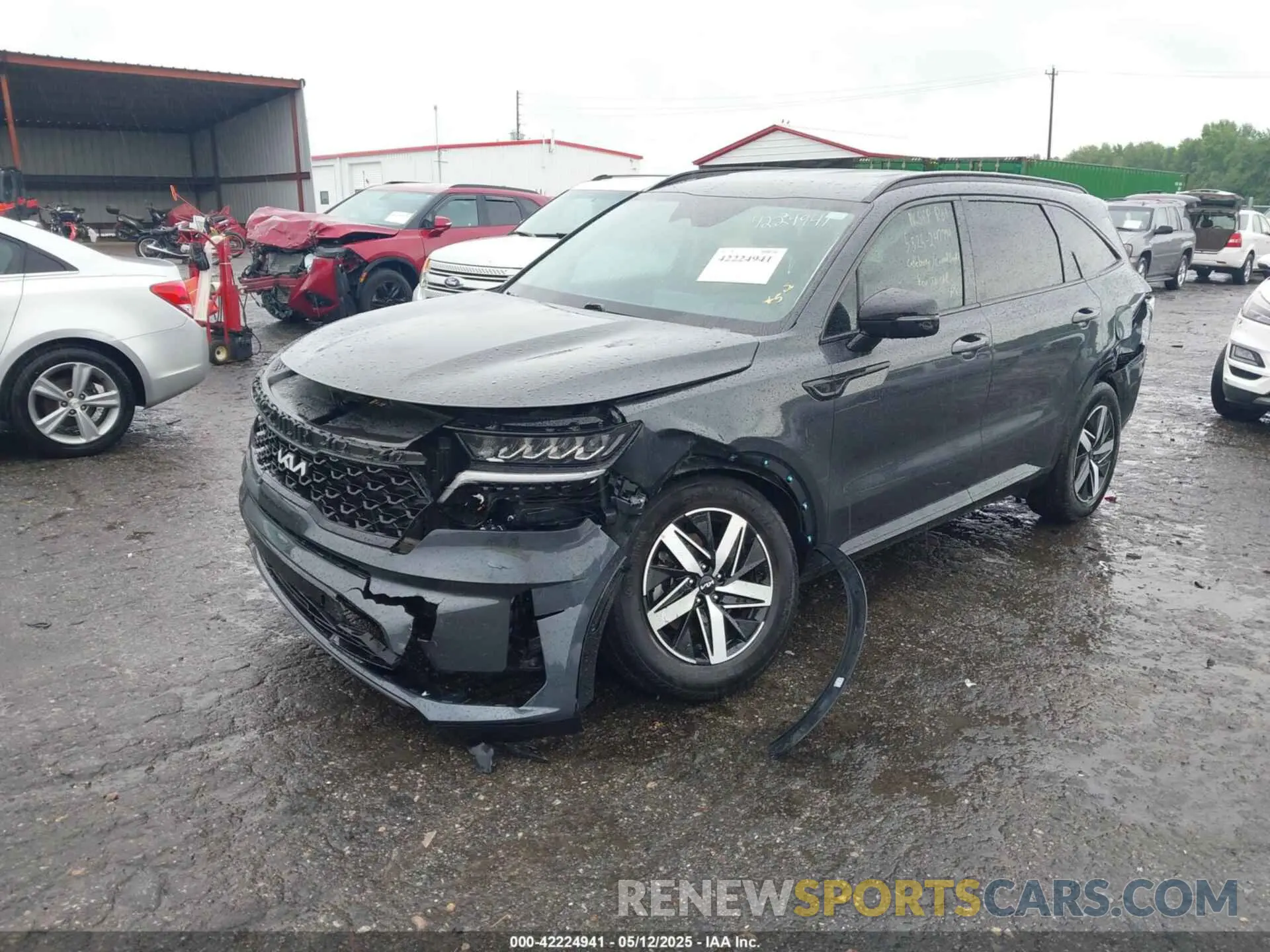 2 Photograph of a damaged car 5XYRL4LC2PG247794 KIA SORENTO 2023