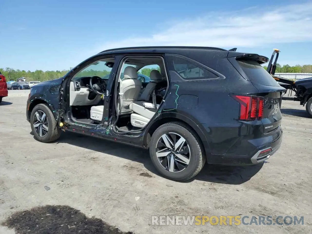 2 Photograph of a damaged car 5XYRL4LC2PG253014 KIA SORENTO 2023