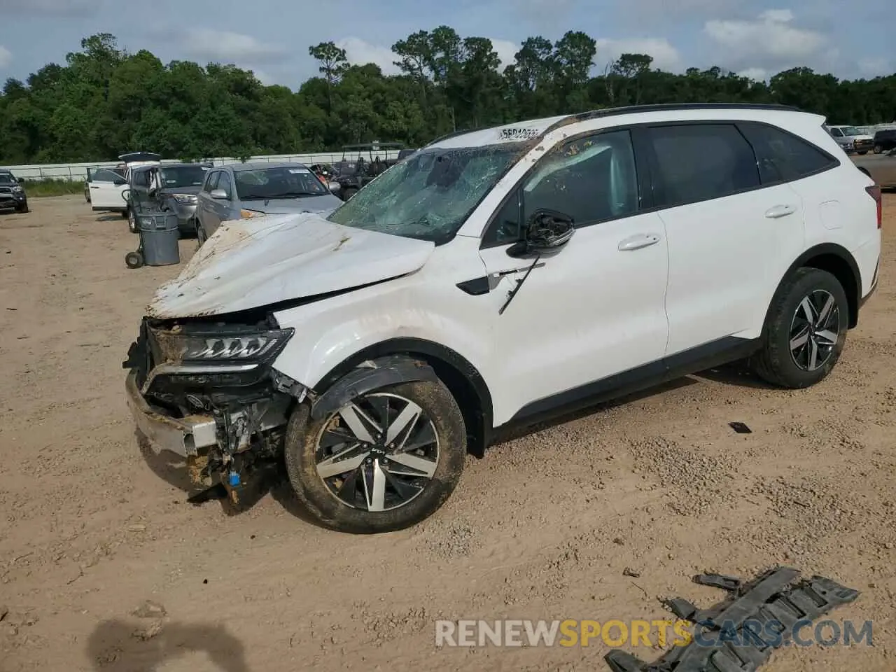 1 Photograph of a damaged car 5XYRL4LC3PG178968 KIA SORENTO 2023