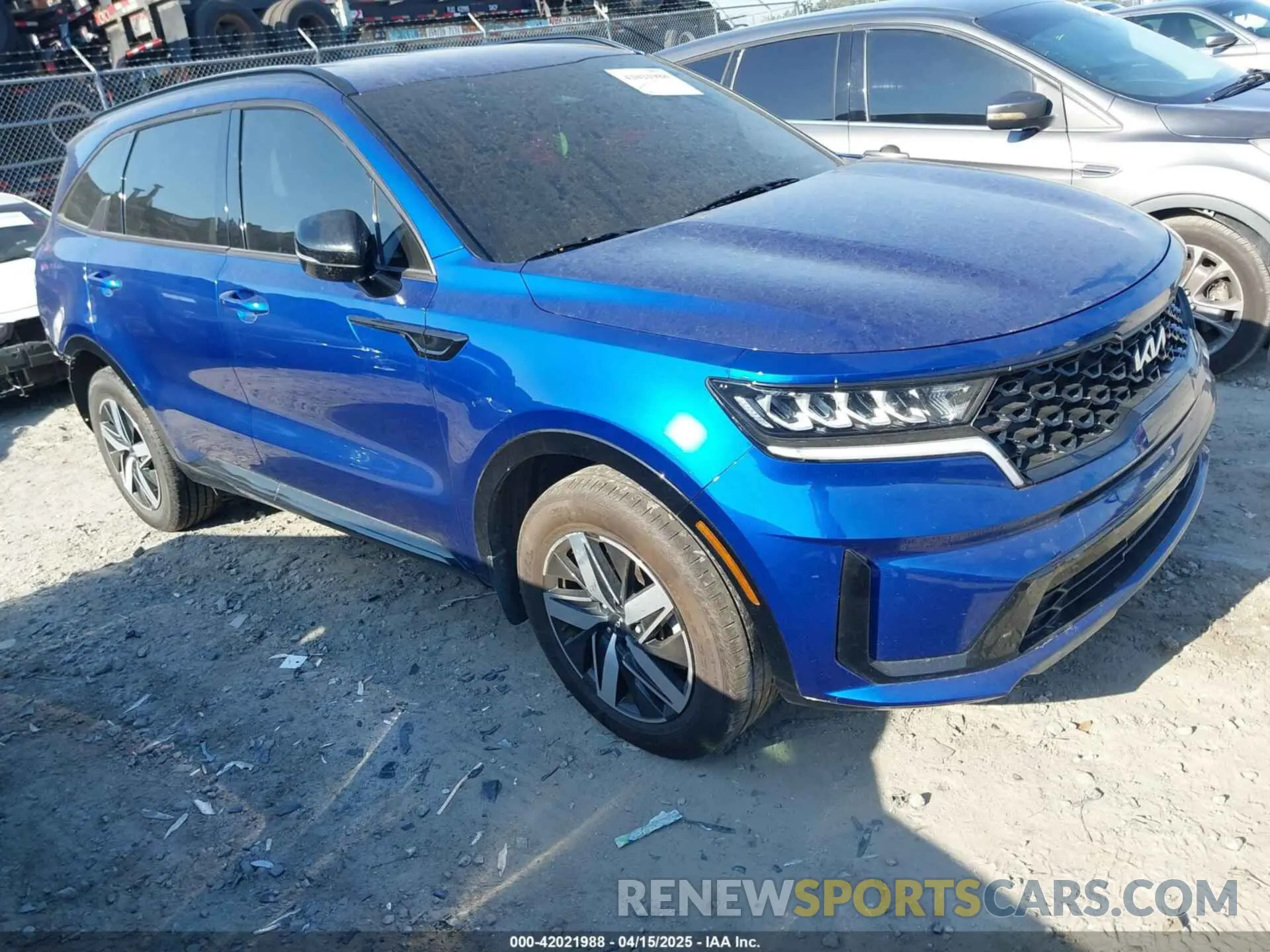1 Photograph of a damaged car 5XYRL4LC3PG204758 KIA SORENTO 2023