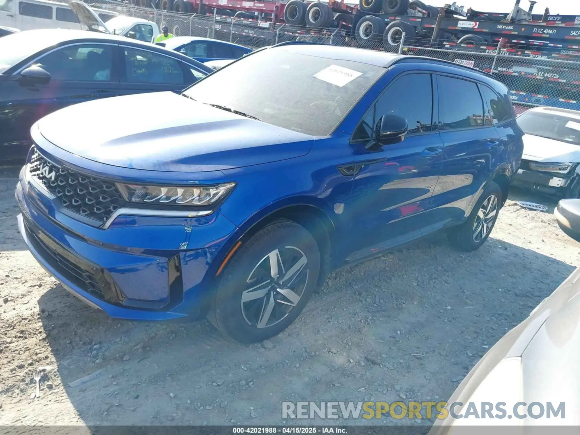 2 Photograph of a damaged car 5XYRL4LC3PG204758 KIA SORENTO 2023