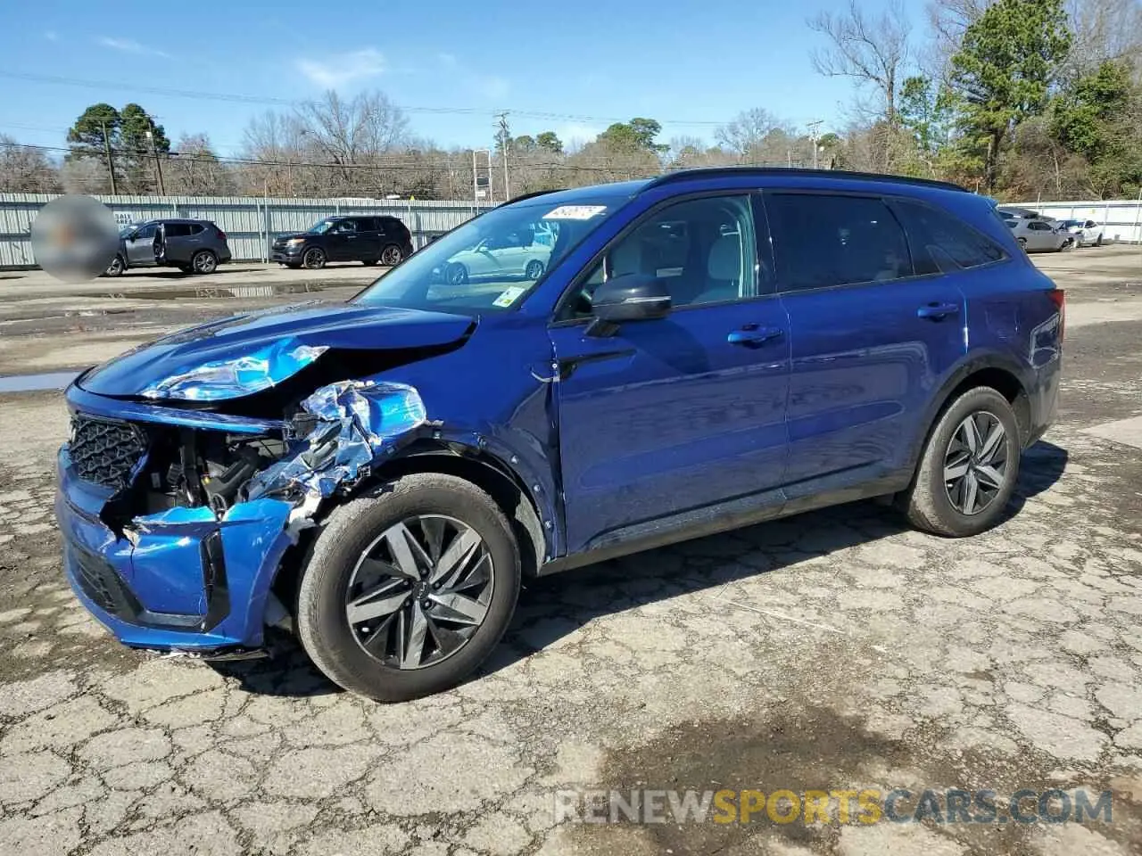 1 Photograph of a damaged car 5XYRL4LC3PG210396 KIA SORENTO 2023