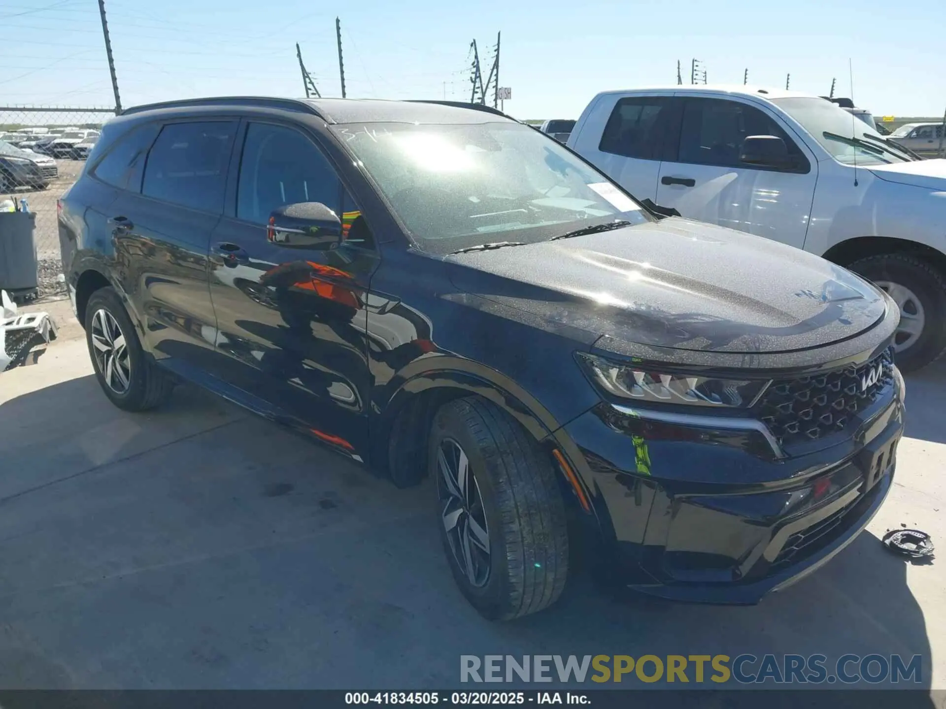 1 Photograph of a damaged car 5XYRL4LC3PG221978 KIA SORENTO 2023