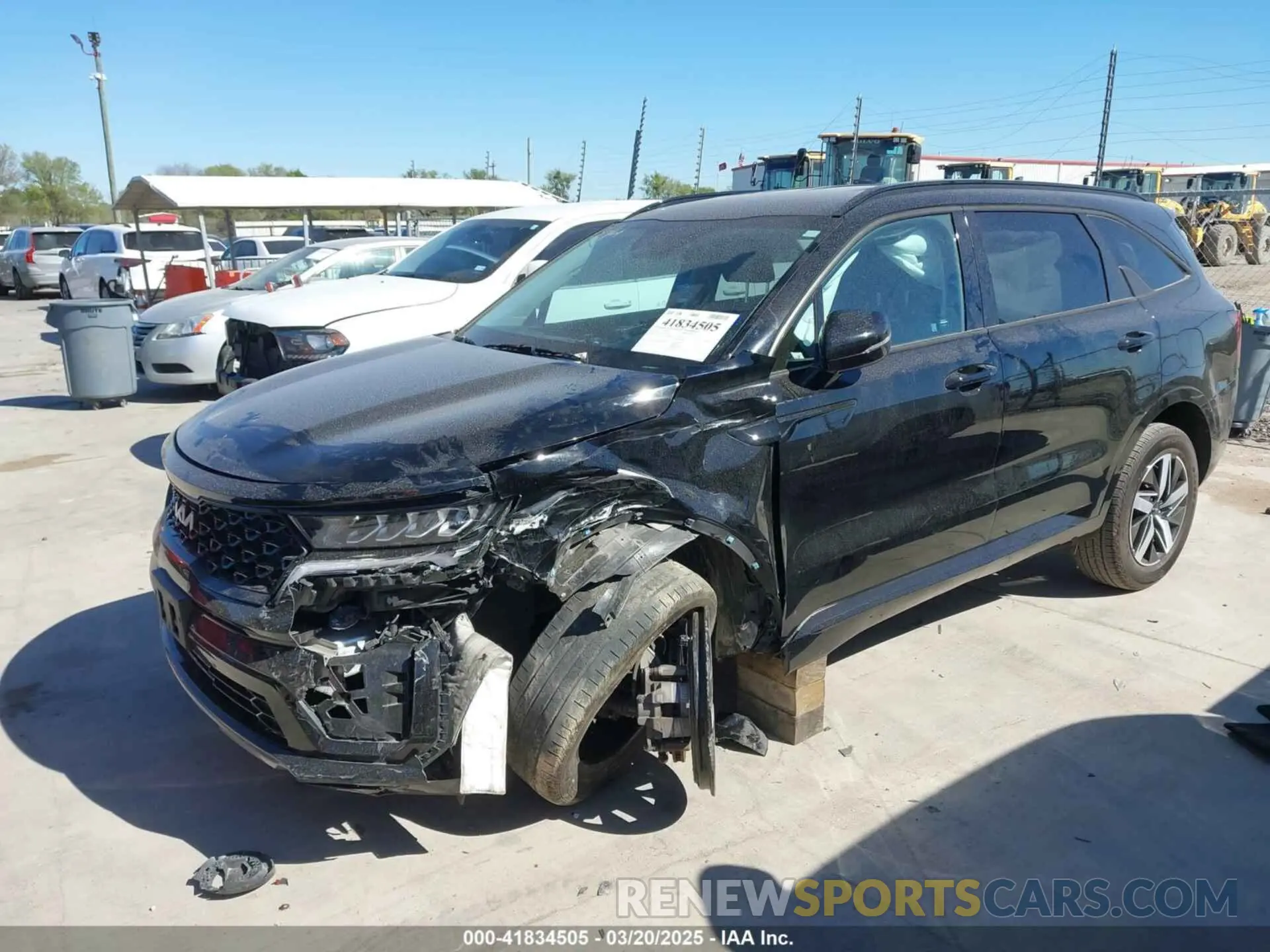 2 Photograph of a damaged car 5XYRL4LC3PG221978 KIA SORENTO 2023