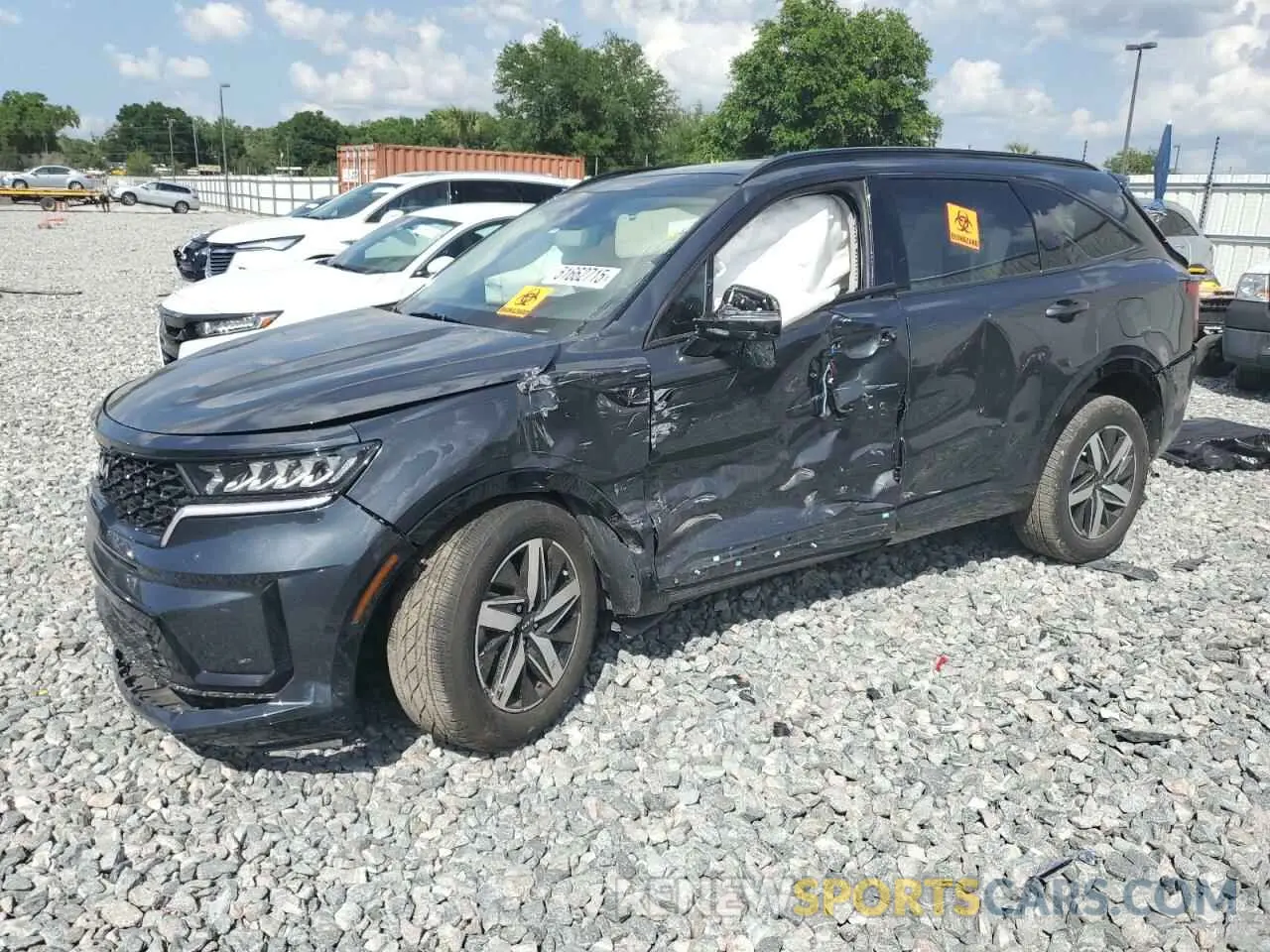 1 Photograph of a damaged car 5XYRL4LC5PG222422 KIA SORENTO 2023
