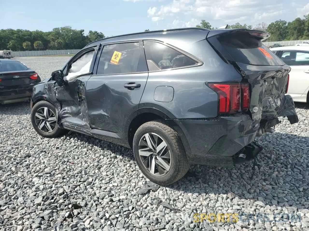 2 Photograph of a damaged car 5XYRL4LC5PG222422 KIA SORENTO 2023