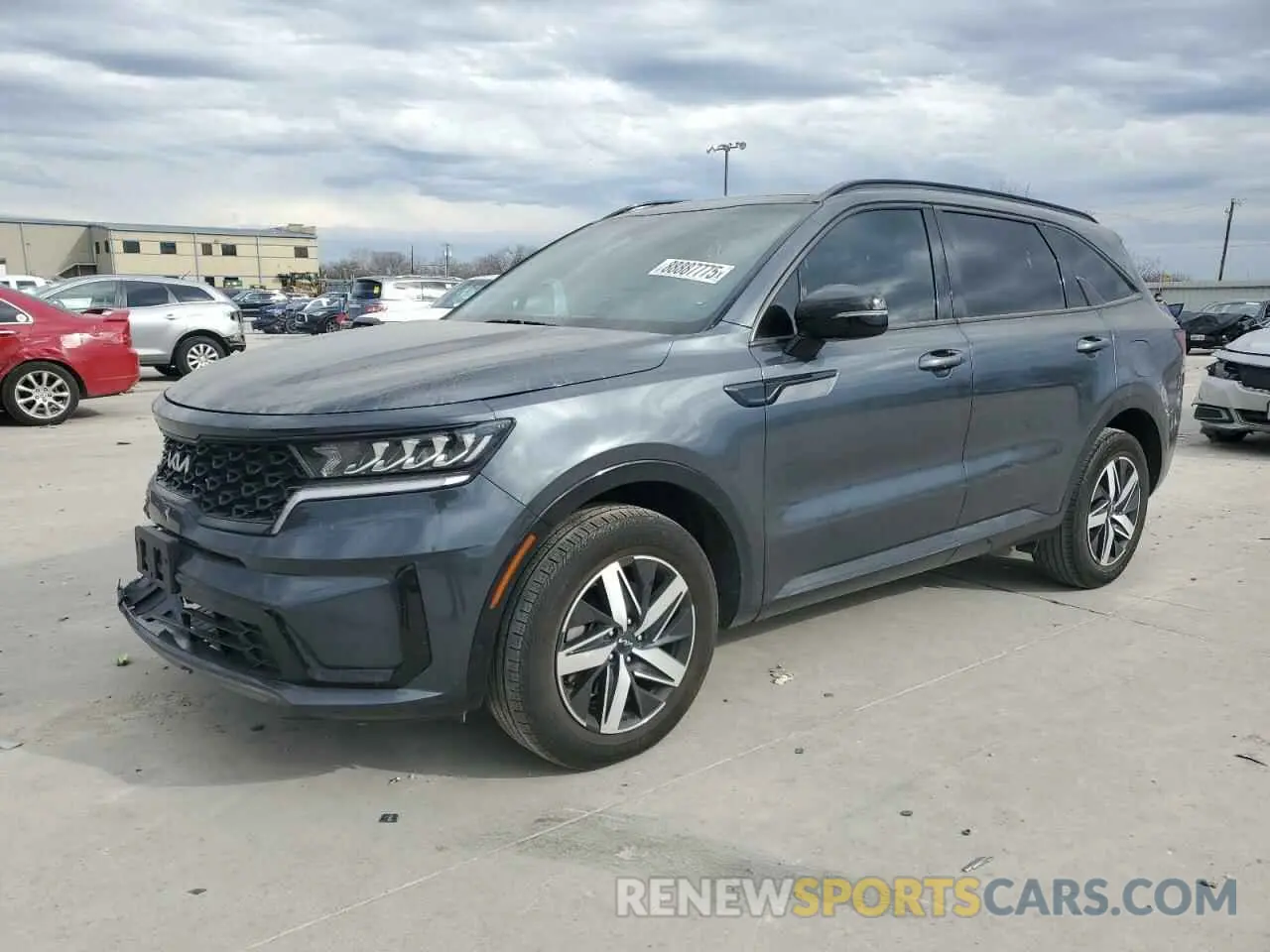 1 Photograph of a damaged car 5XYRL4LC6PG207573 KIA SORENTO 2023