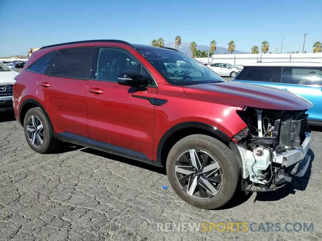 4 Photograph of a damaged car 5XYRL4LC6PG239875 KIA SORENTO 2023