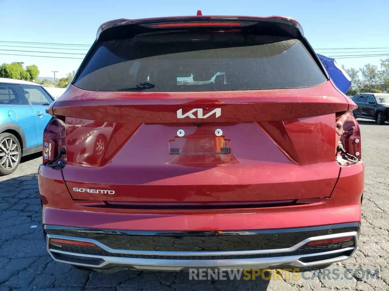 6 Photograph of a damaged car 5XYRL4LC6PG239875 KIA SORENTO 2023