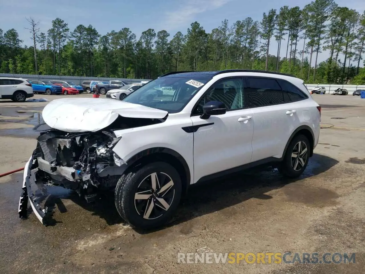 1 Photograph of a damaged car 5XYRL4LC7PG230084 KIA SORENTO 2023