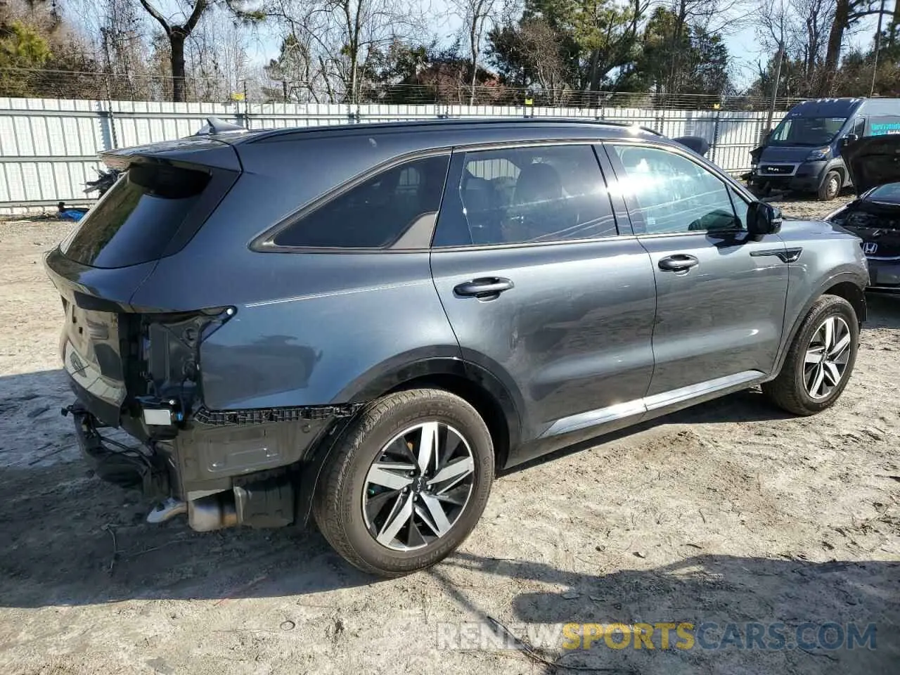 3 Photograph of a damaged car 5XYRL4LC8PG202083 KIA SORENTO 2023