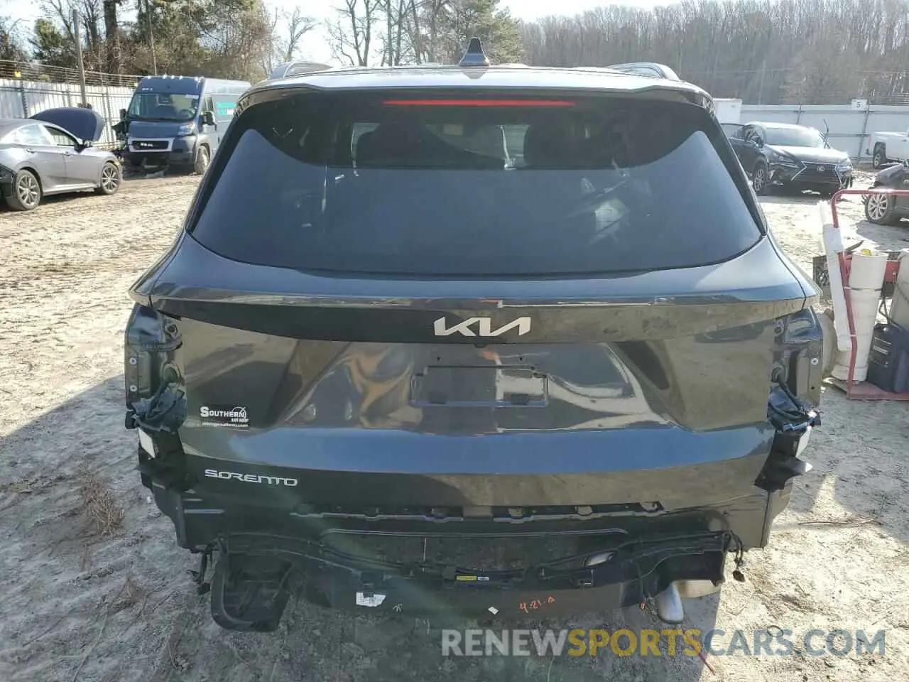6 Photograph of a damaged car 5XYRL4LC8PG202083 KIA SORENTO 2023
