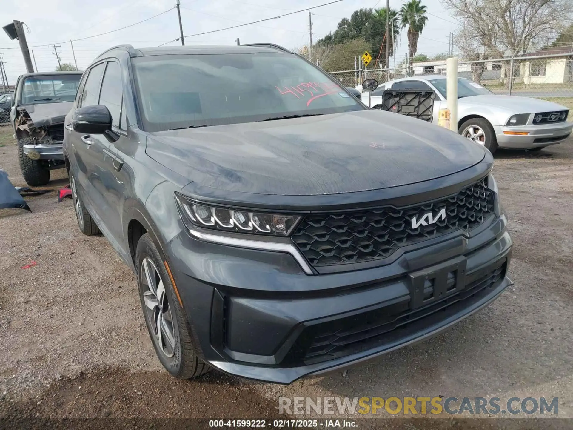 1 Photograph of a damaged car 5XYRL4LC8PG246777 KIA SORENTO 2023