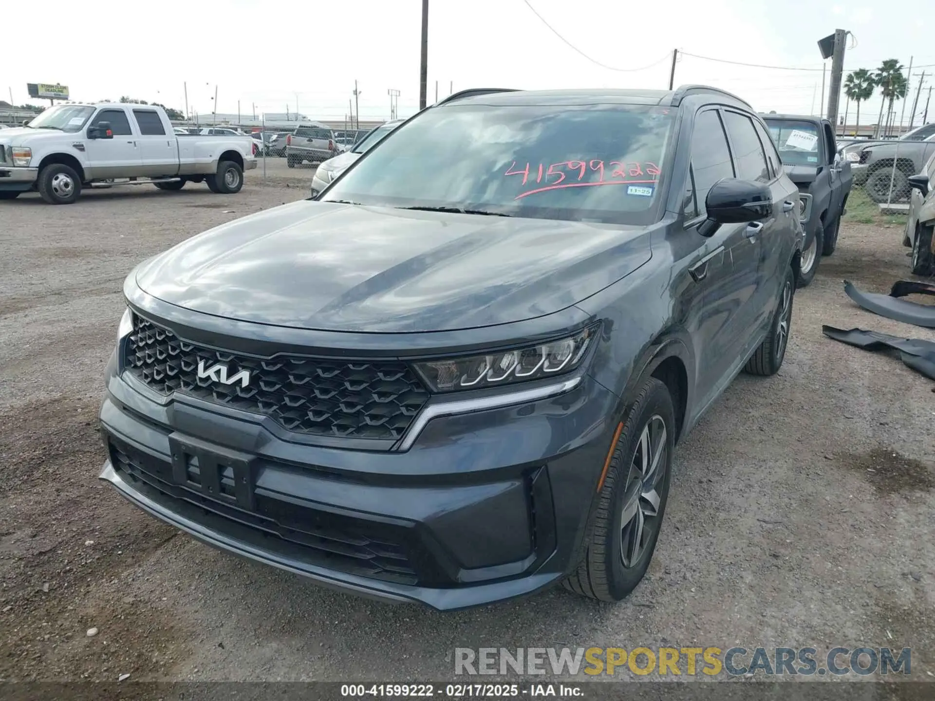 2 Photograph of a damaged car 5XYRL4LC8PG246777 KIA SORENTO 2023